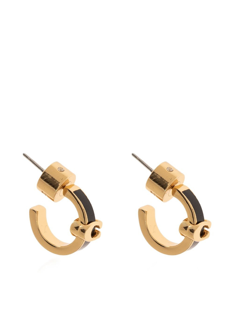 COACH hoop shape earrings outlook