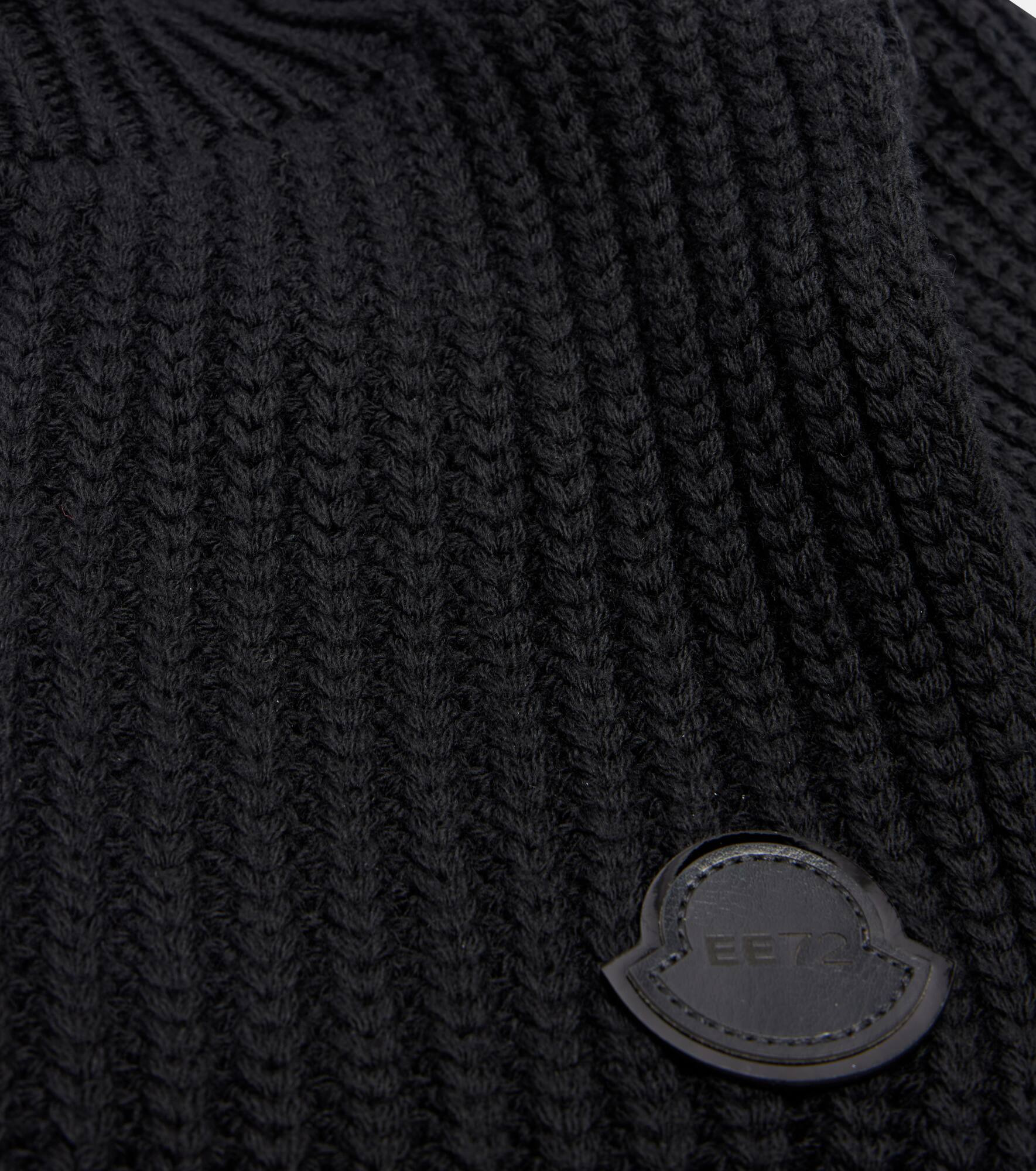 Ribbed-knit virgin wool ski mask - 3