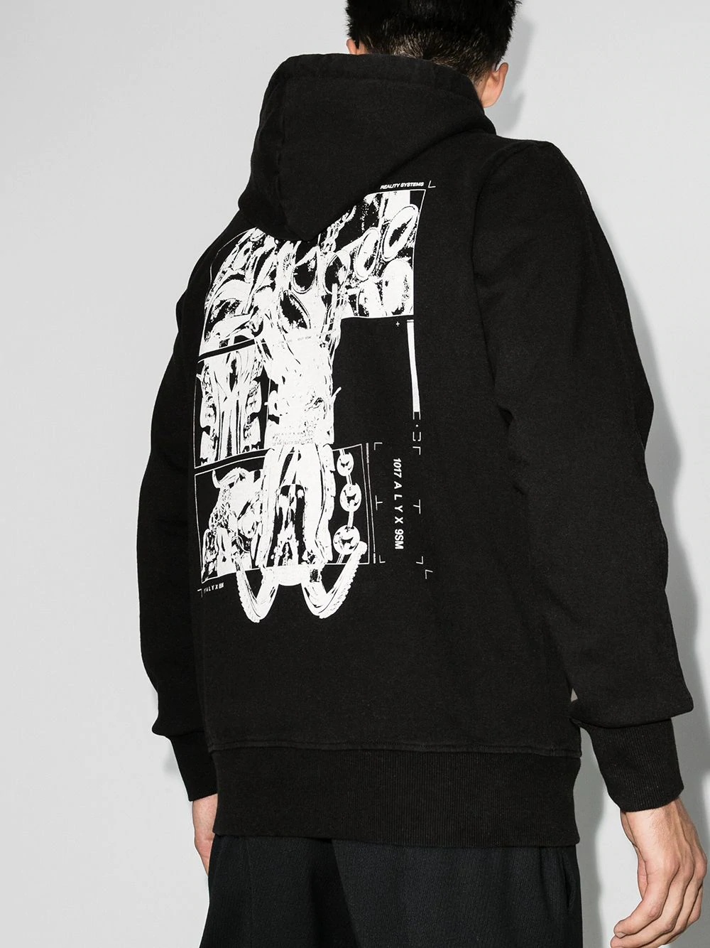 graphic printed hoodie - 3