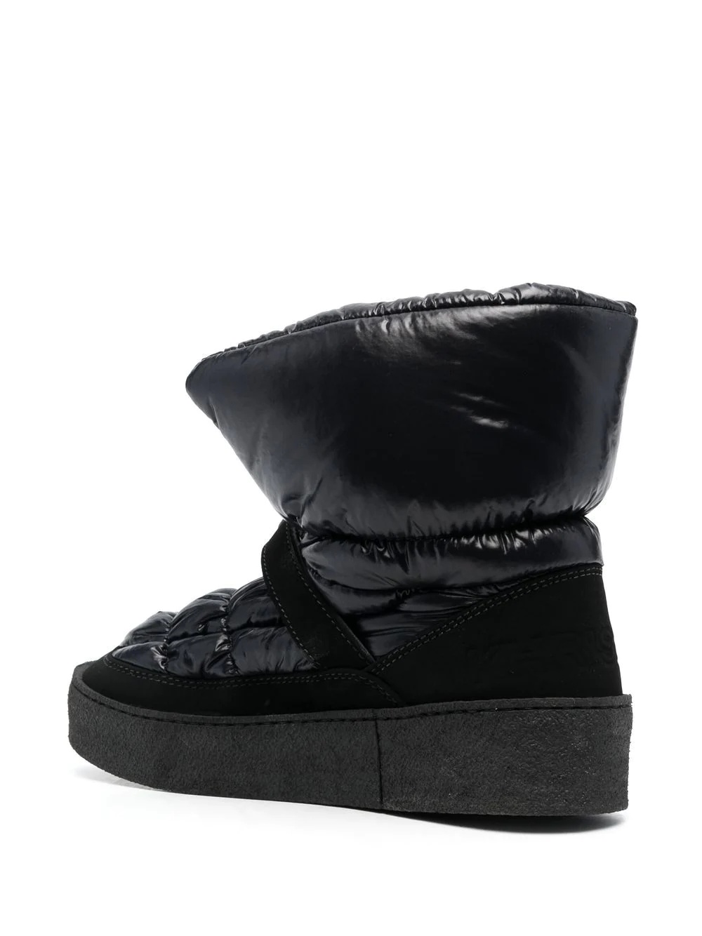 padded buckle-fastening boots - 3