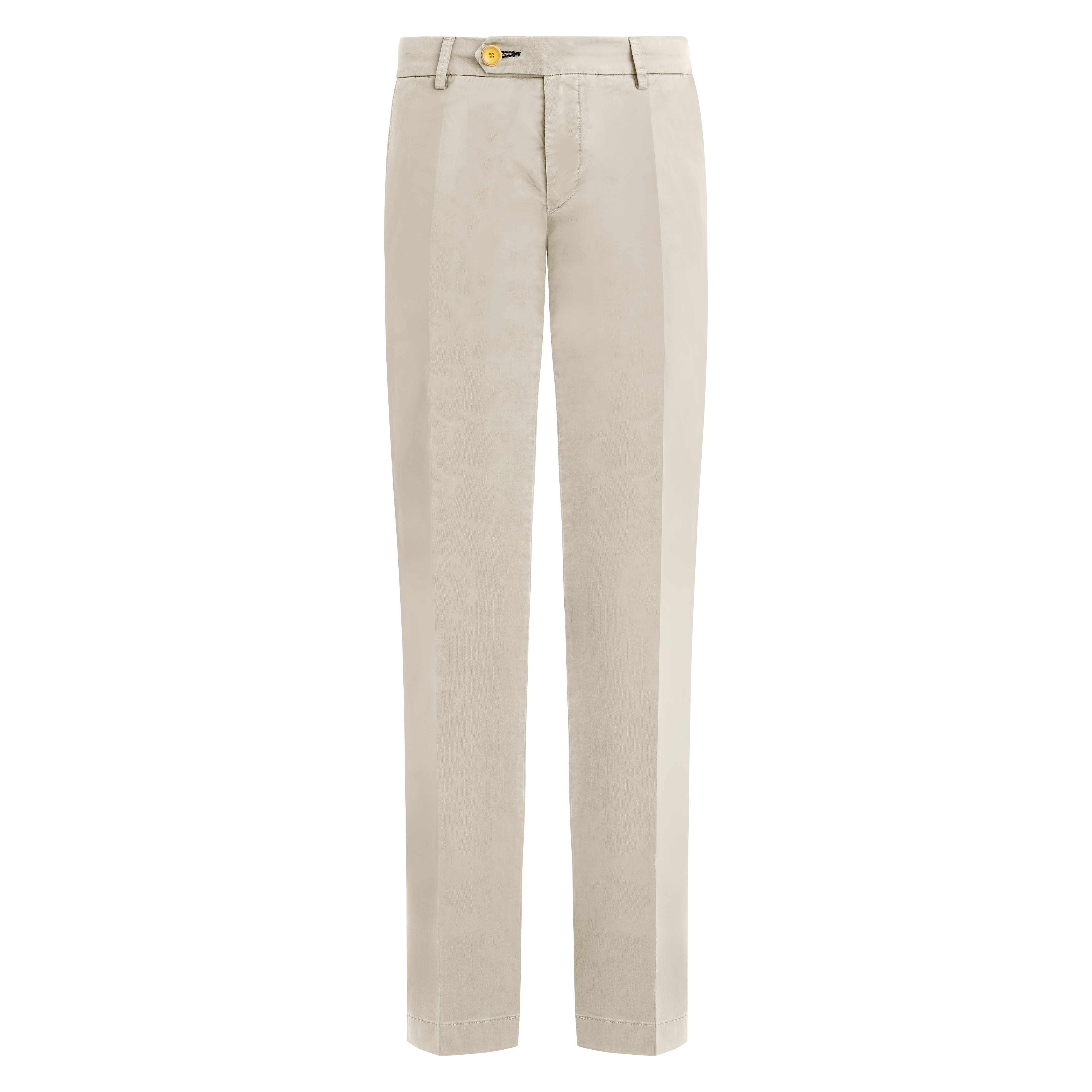 Men Cotton Gabardine Pants Solid - 1