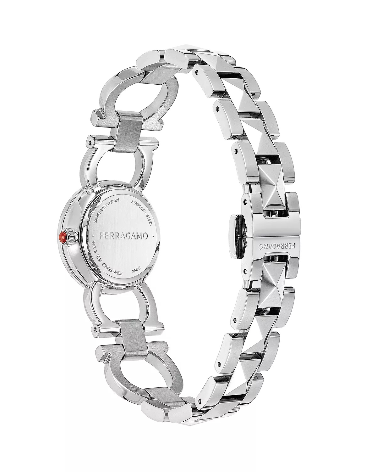 Double Gancini Stud Watch, 25mm - 2