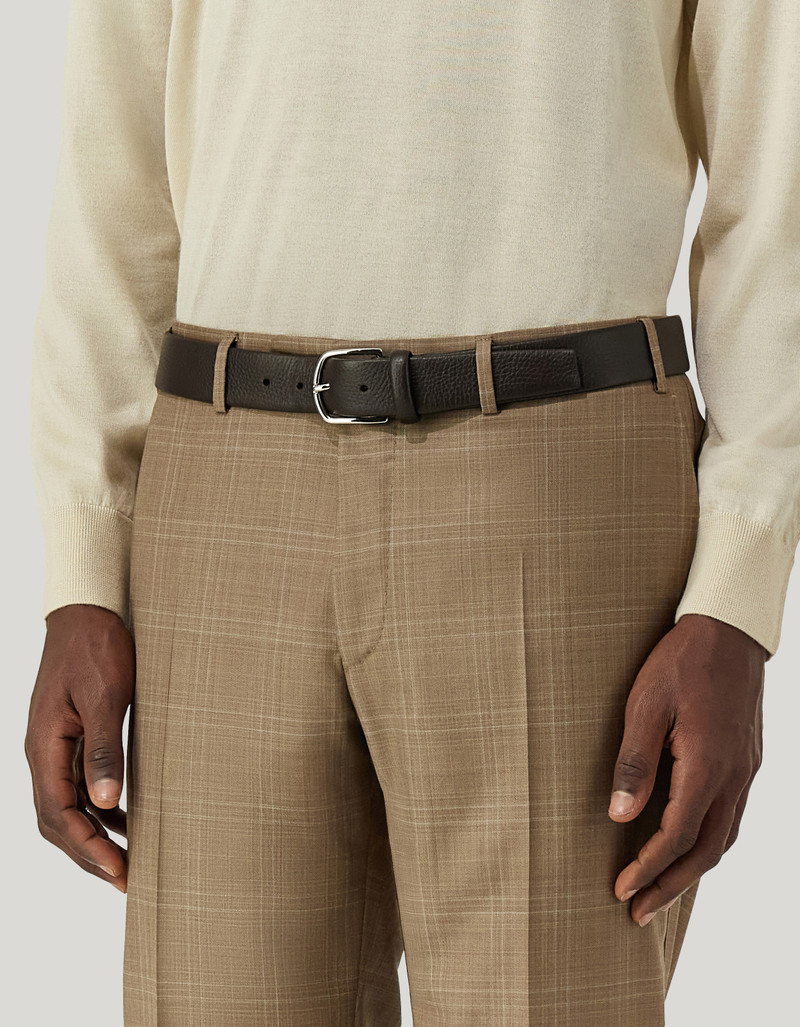 CORDOVAN FINISHING CALFSKIN BELT 69