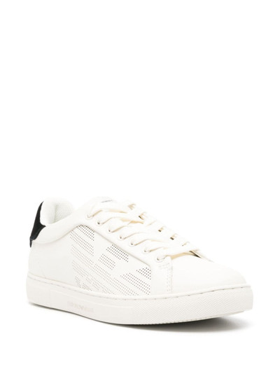 EMPORIO ARMANI ASV eagle-ebemllished sneakers outlook