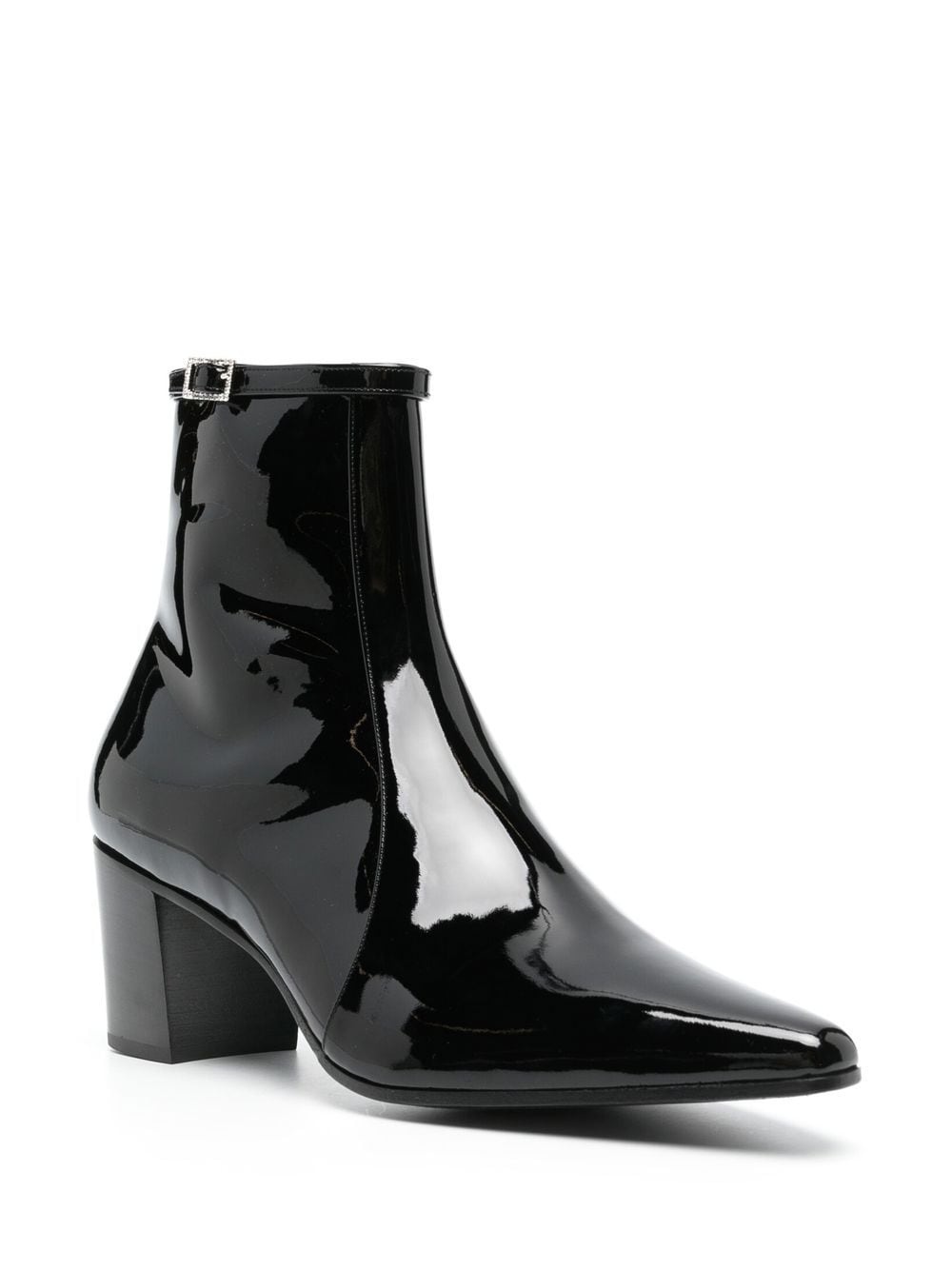Arsun patent-leather ankle boots - 2