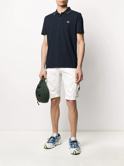 C.P. Company logo cargo shorts outlook