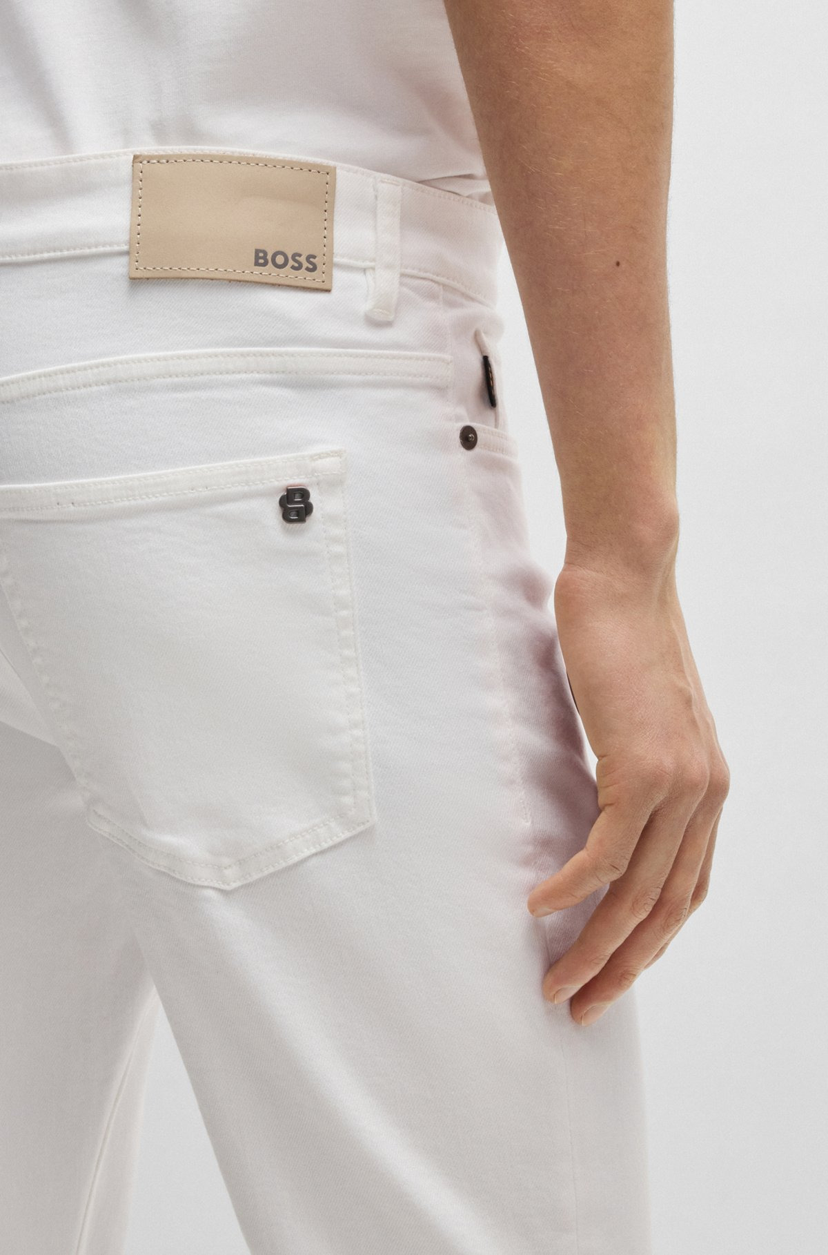 DELAWARE SLIM-FIT JEANS IN SOFT-MOTION DENIM - 5