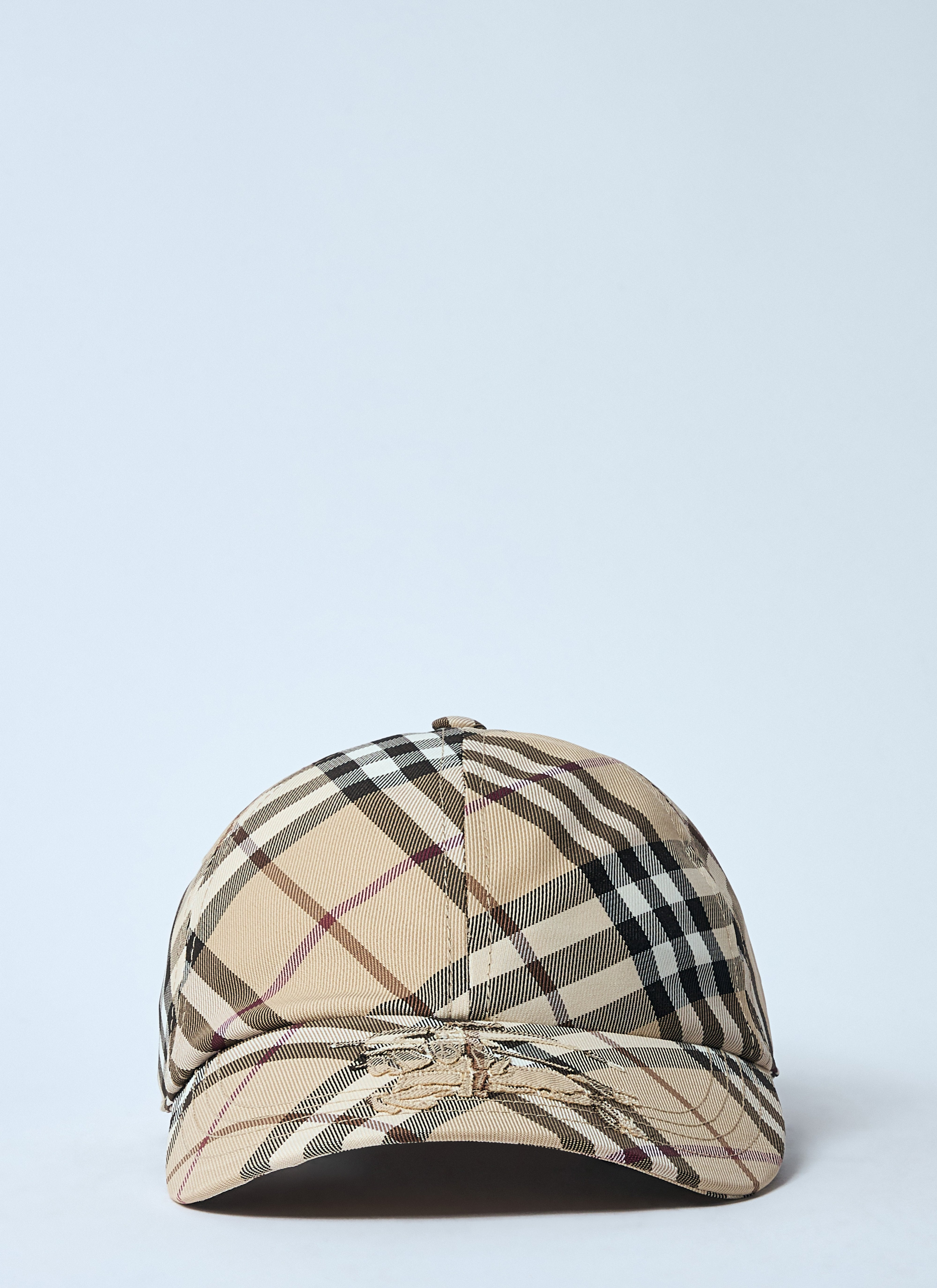 Burberry Women Check Baseball Cap - 5