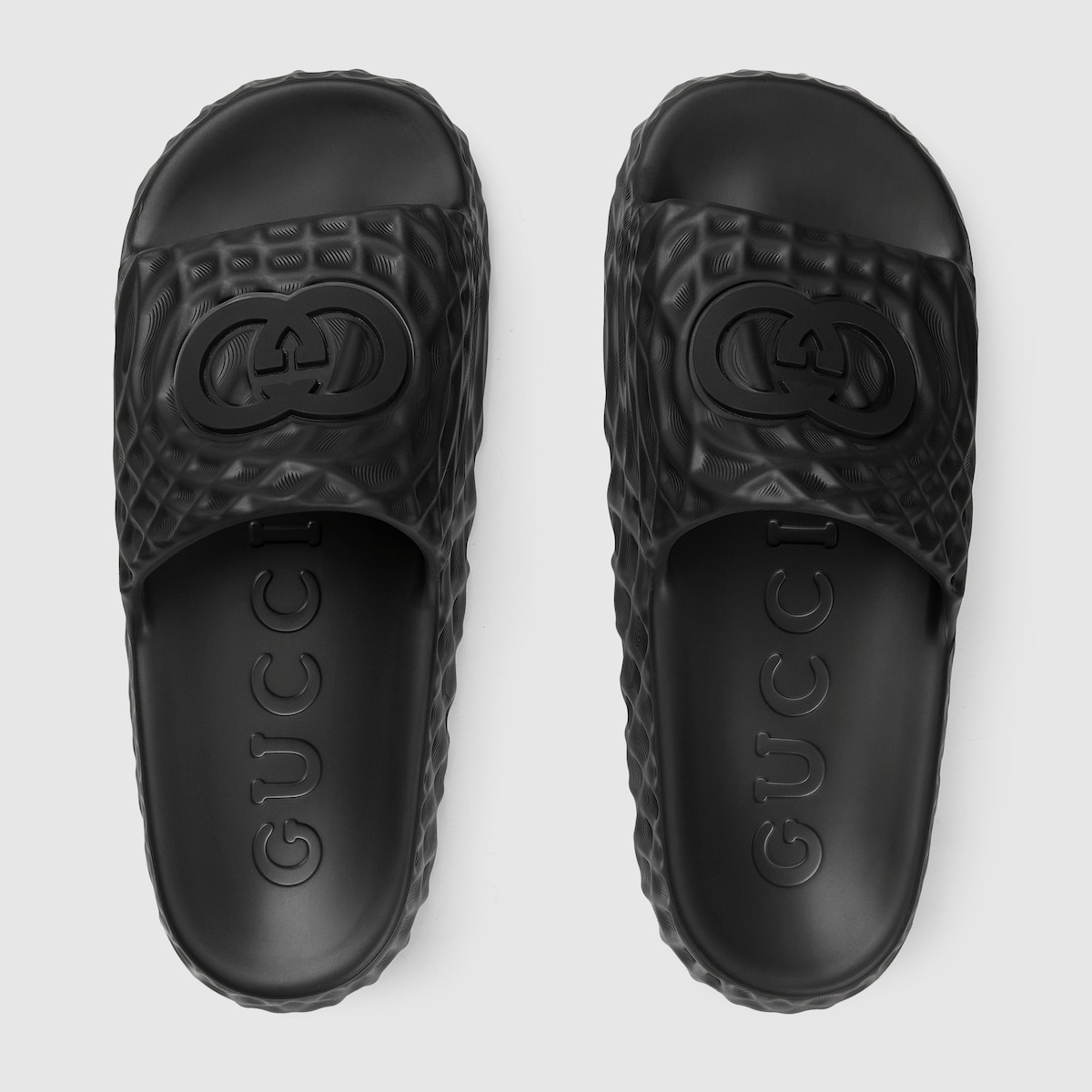 Men's Interlocking G slide sandal - 5