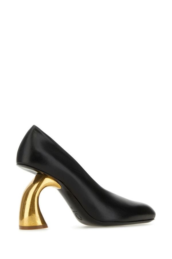 Dries Van Noten Woman Black Leather Pumps - 3