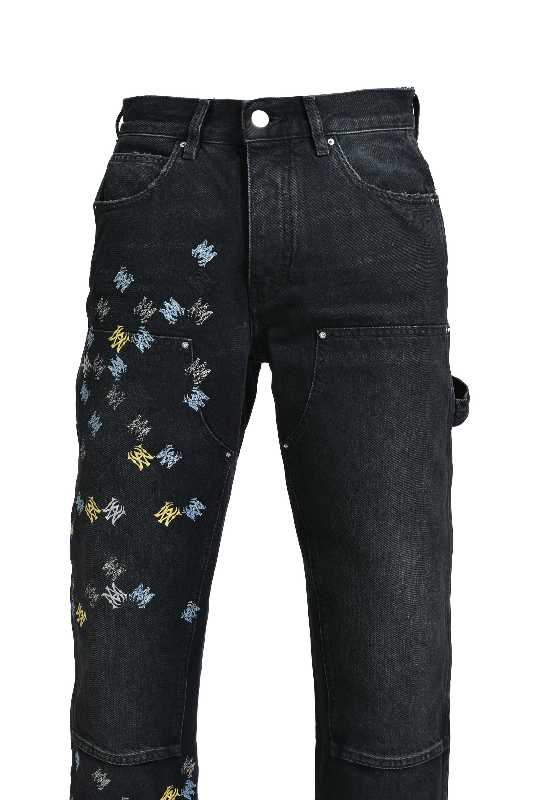 MA QUAD EMBROIDERED CARPENTER / BLK - 8