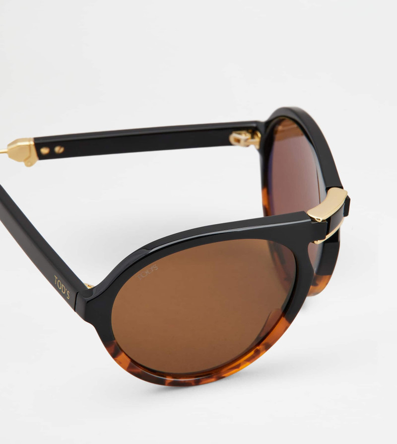 FOLDABLE SUNGLASSES - BROWN, BLACK 6
