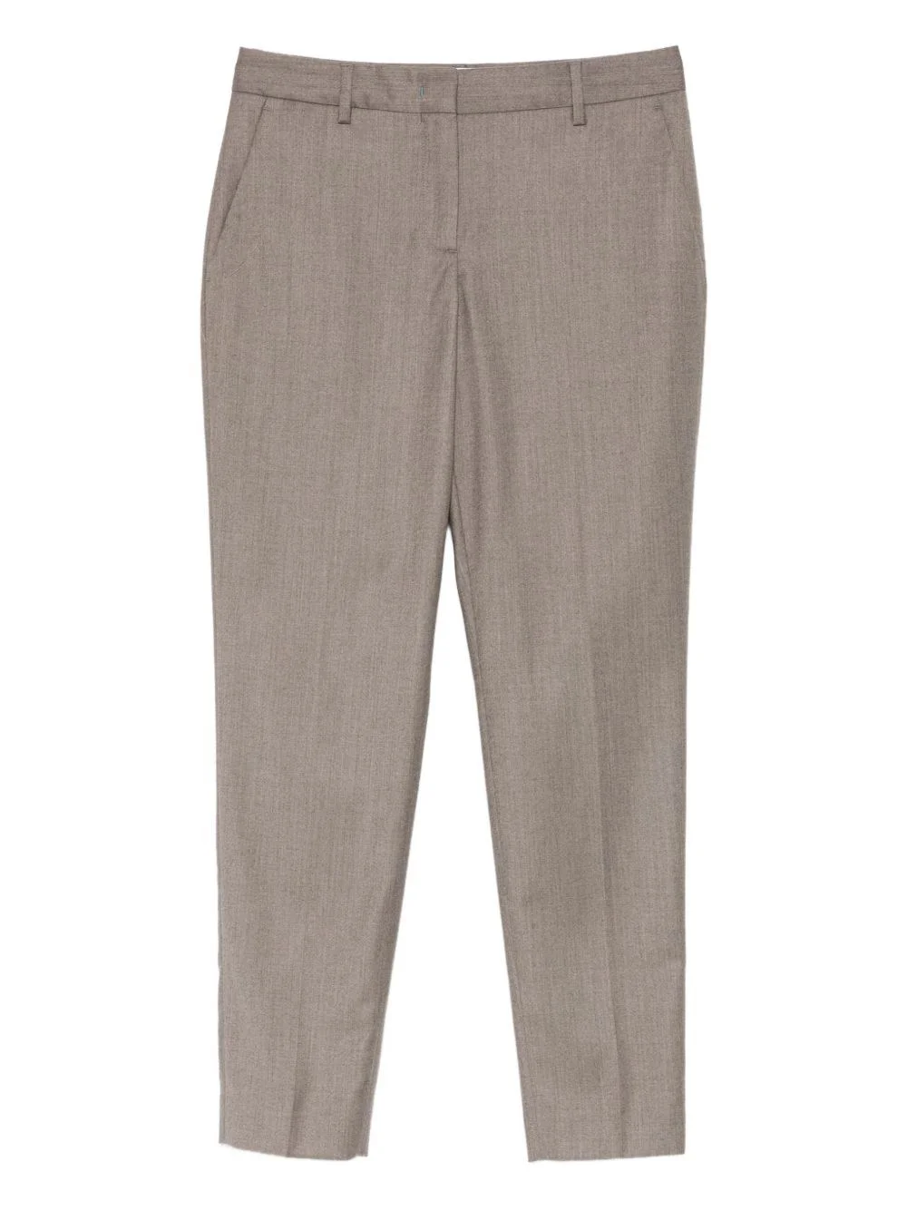 tailored wool and cashmere trousers - 1