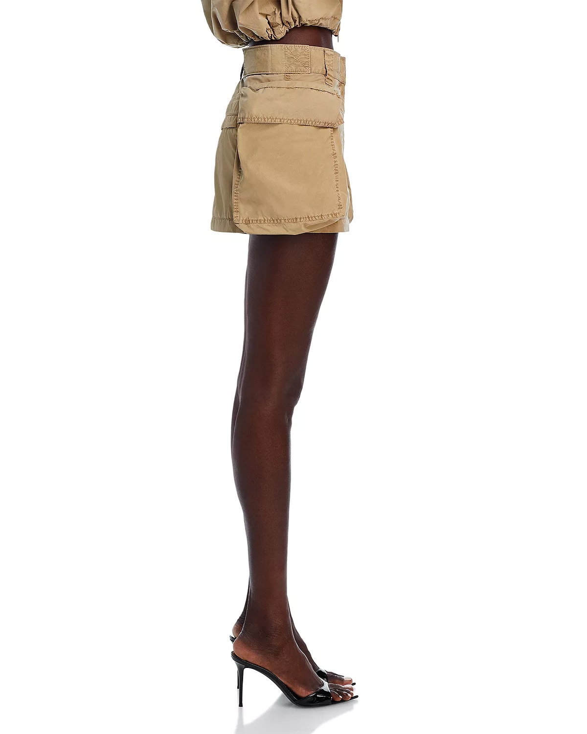 Large Pocket Cargo Mini Skirt - 4