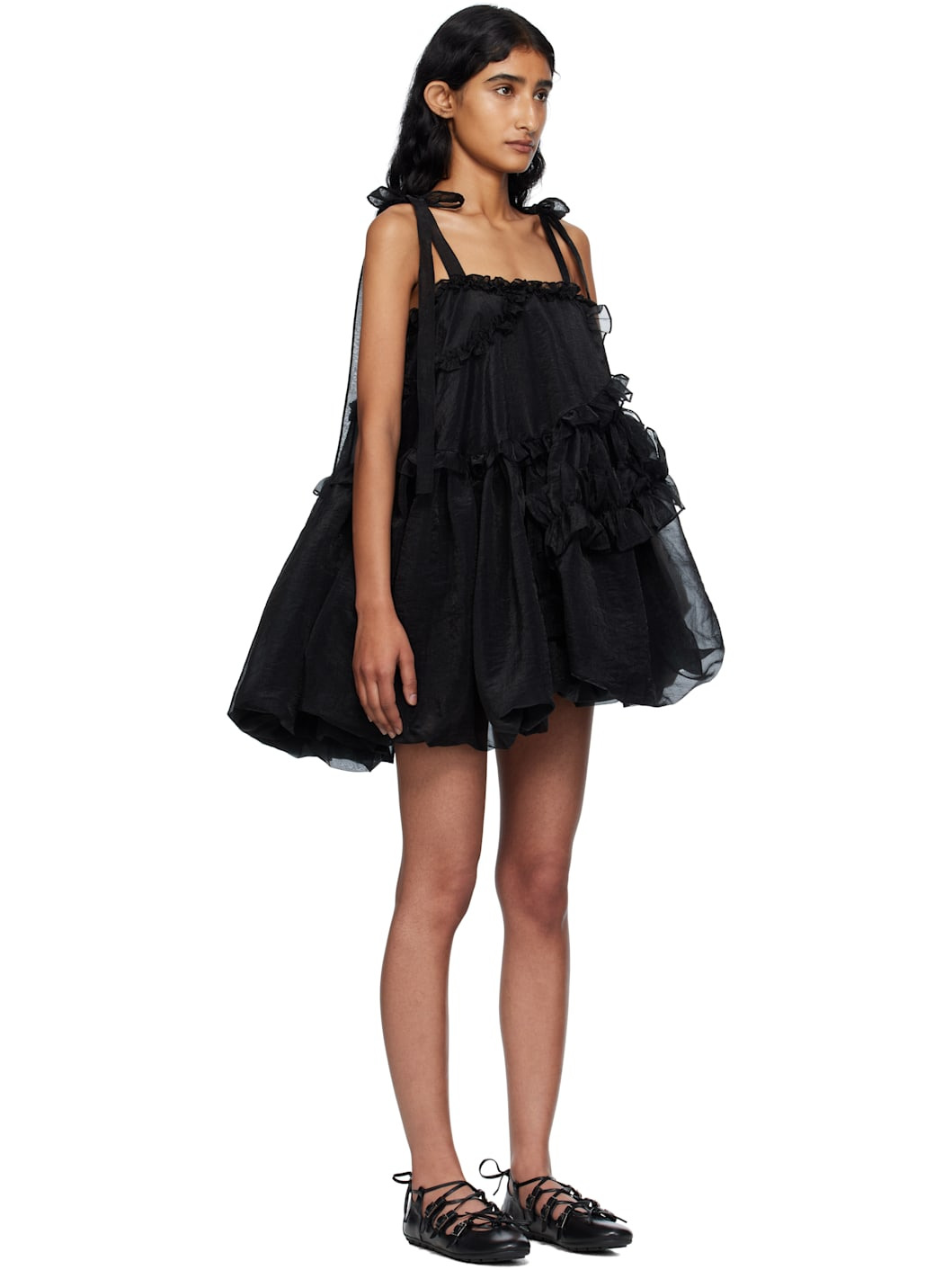 Black Cristina Minidress - 2