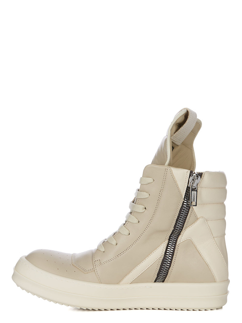 Rick Owens high top geobasket sneakers outlook