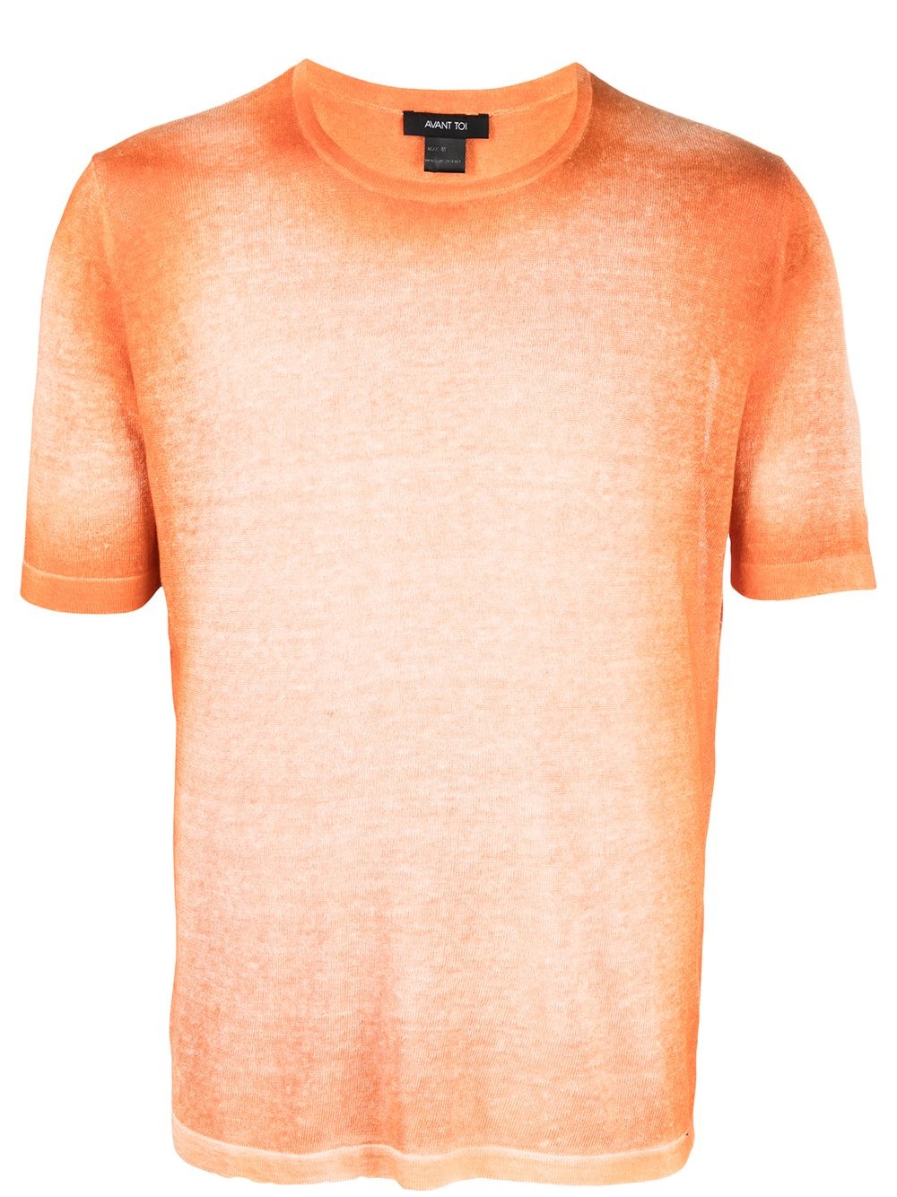 faded-effect T-shirt - 1