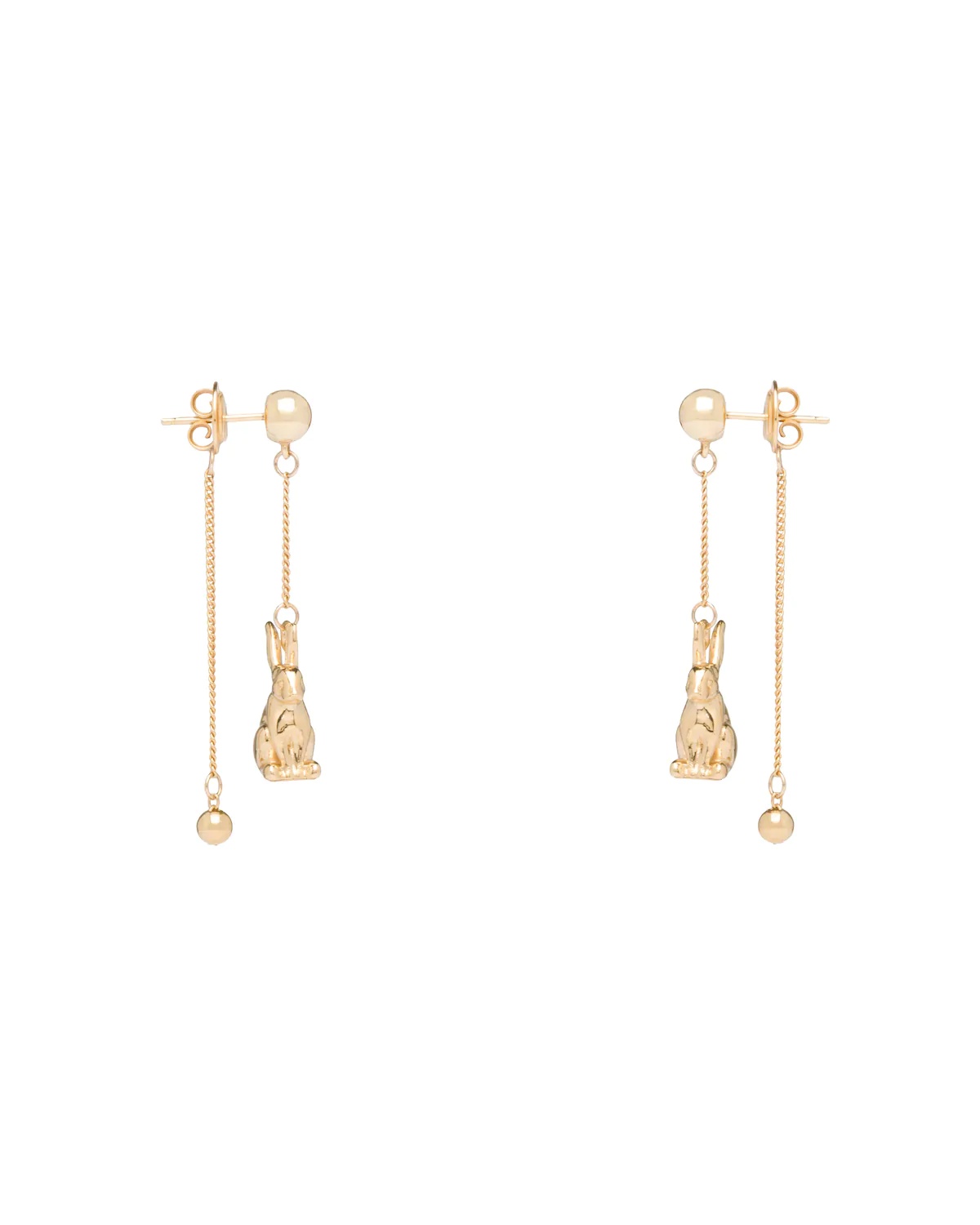 Prada Fine Jewellery gold earrings - 4