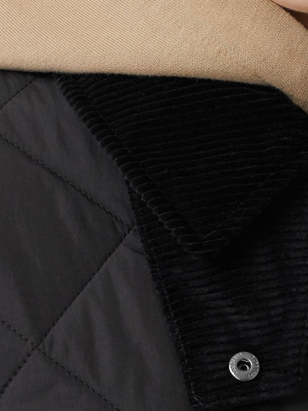 diamond quilted thermoregulated barn jacket - 5