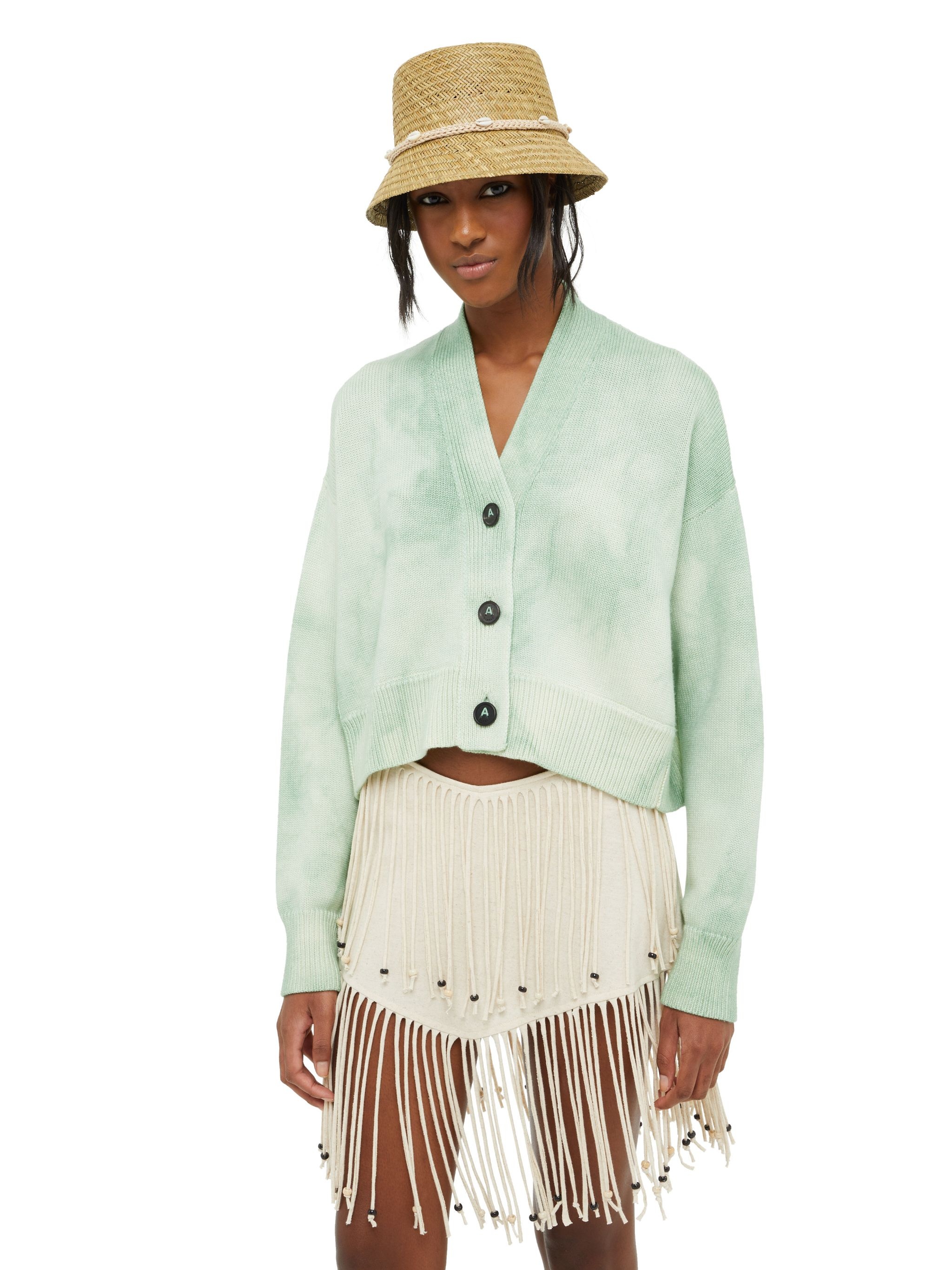 Akasha Straw Bucket Hat - 1