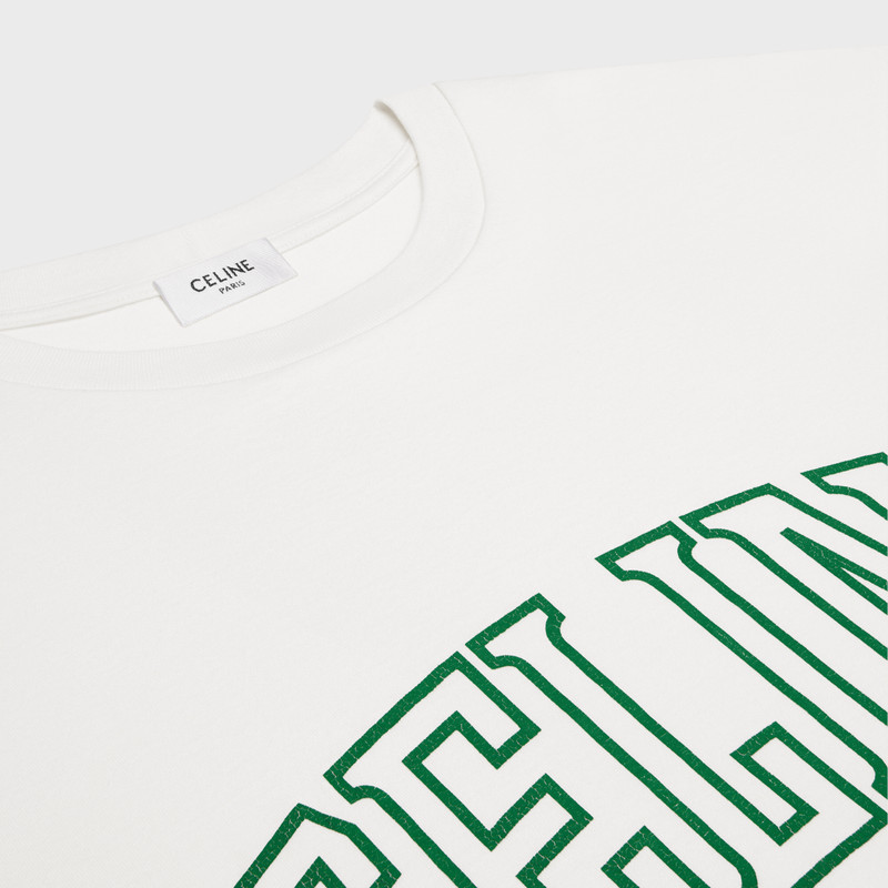 celine loose T-shirt in cotton jersey 3