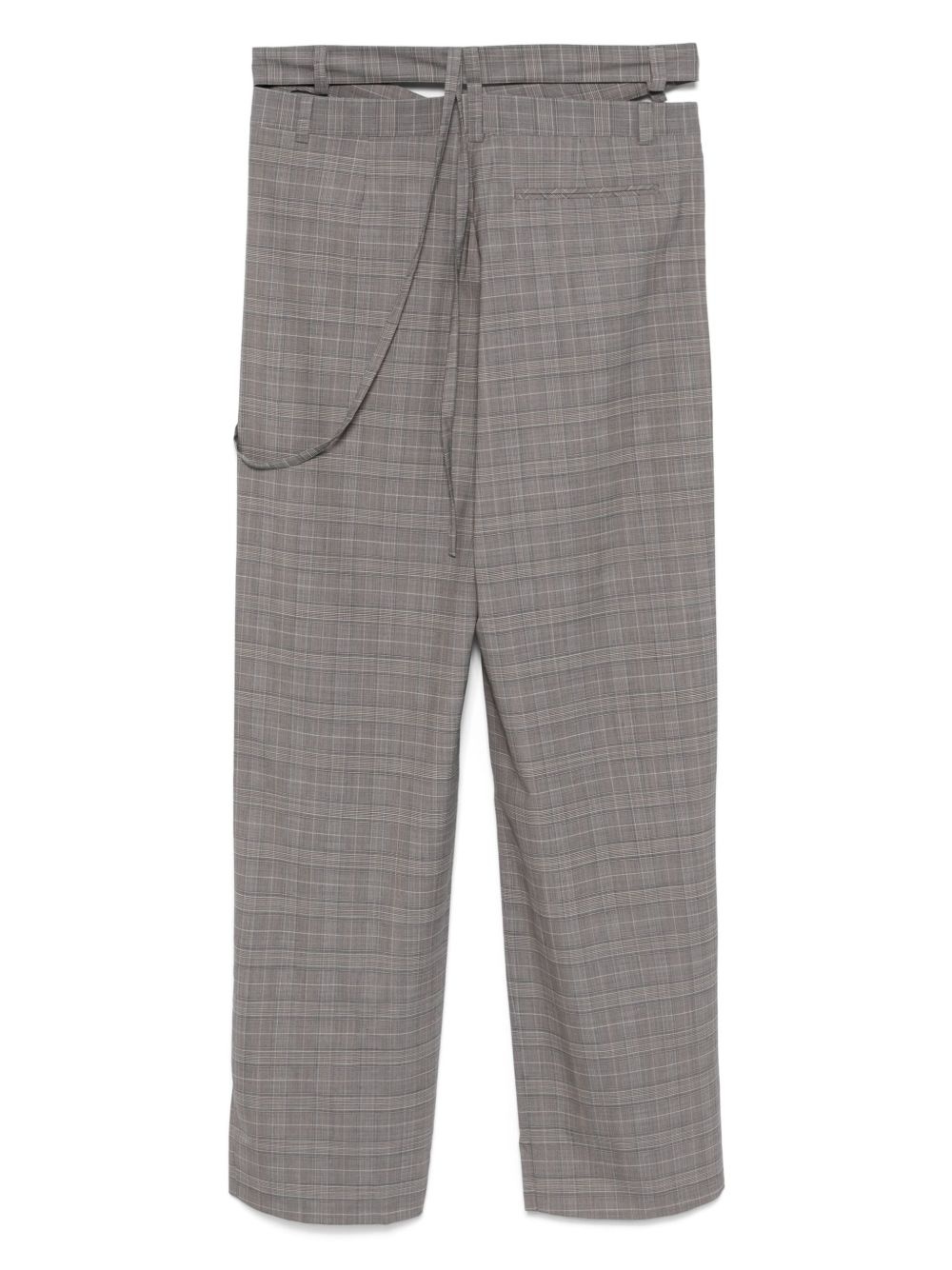 checked trousers - 2