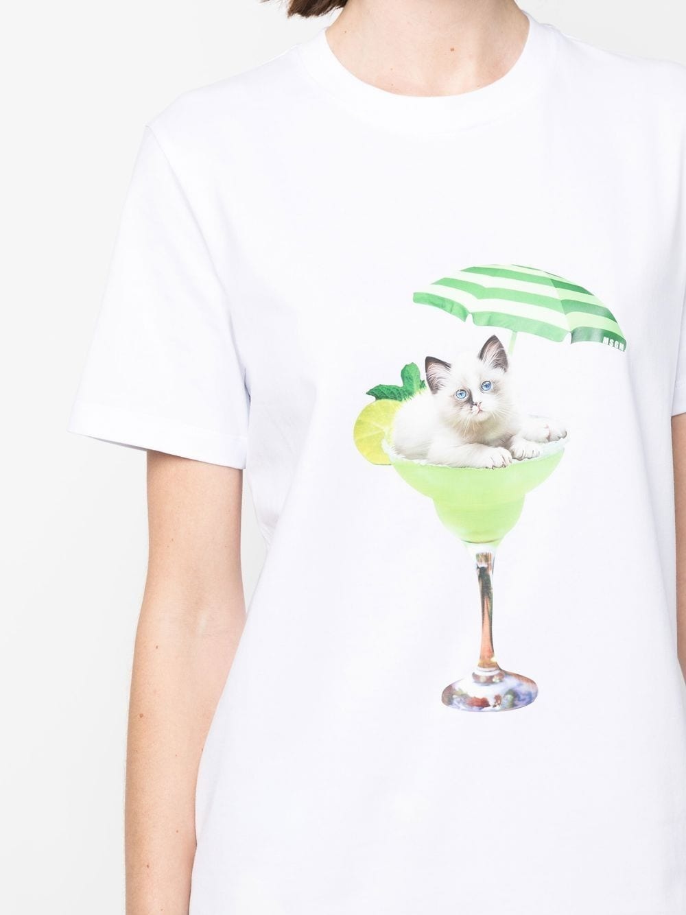 graphic-print crew-neck T-shirt - 5