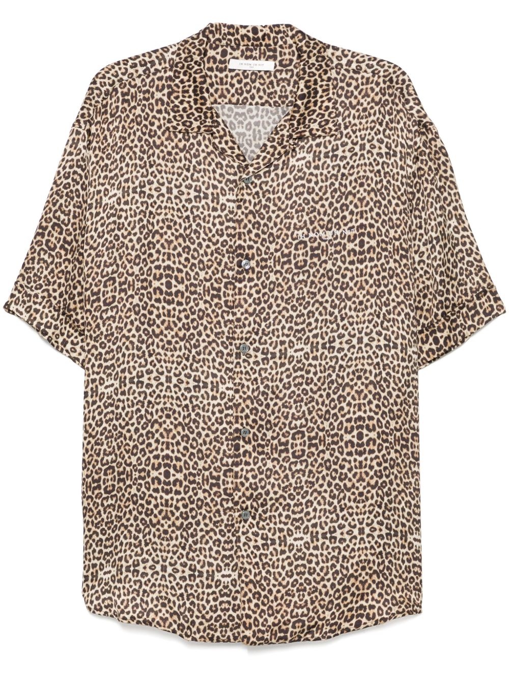 leopard-print T-shirt - 1
