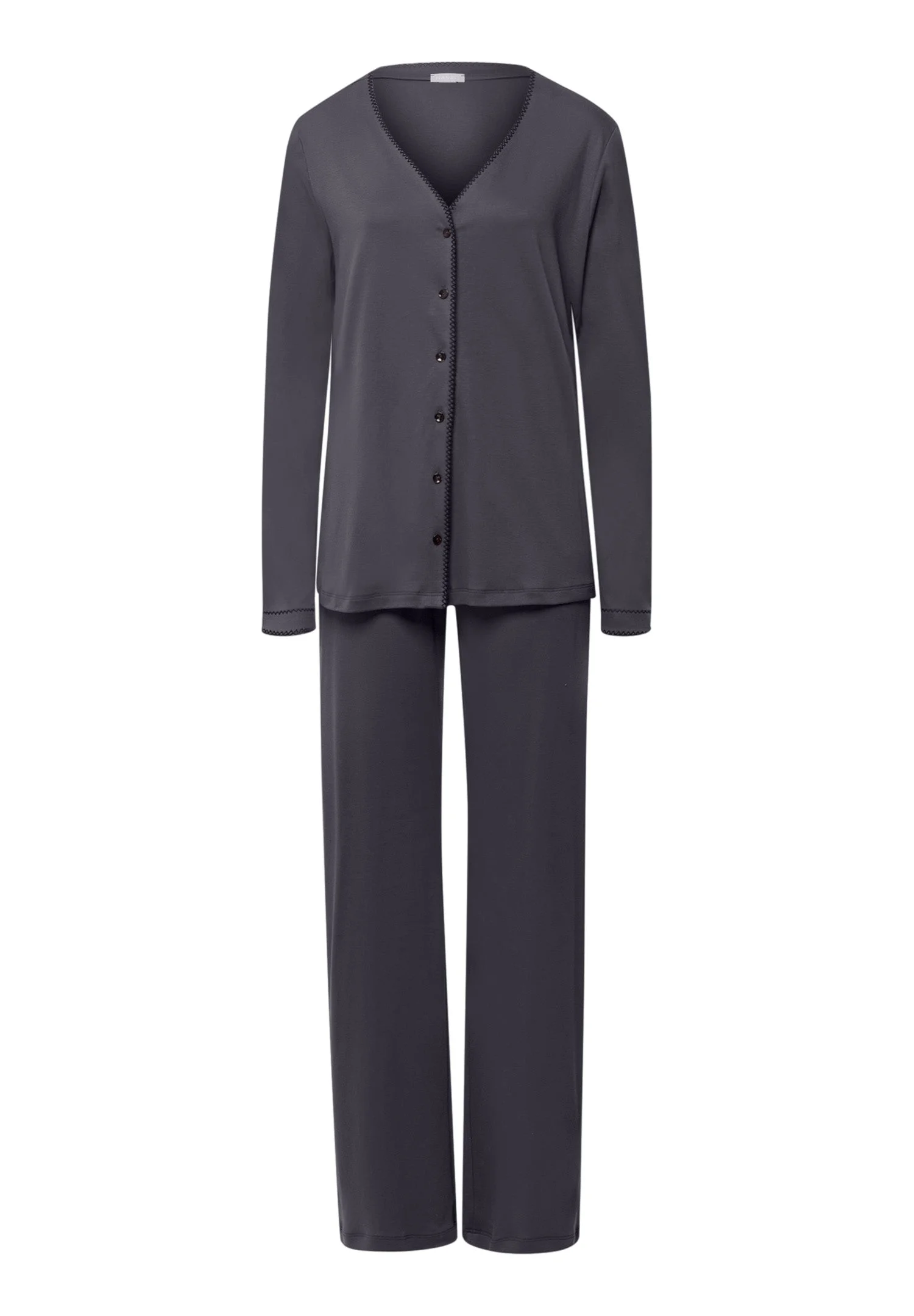 Una Crochetta Stitch Cotton Pajama Set - 1