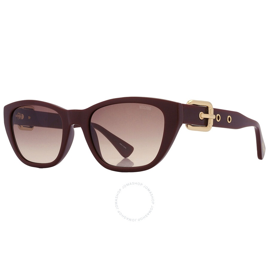 Moschino Brown Cat Eye Ladies Sunglasses MOS130/S 0LHF/HA 55 - 3