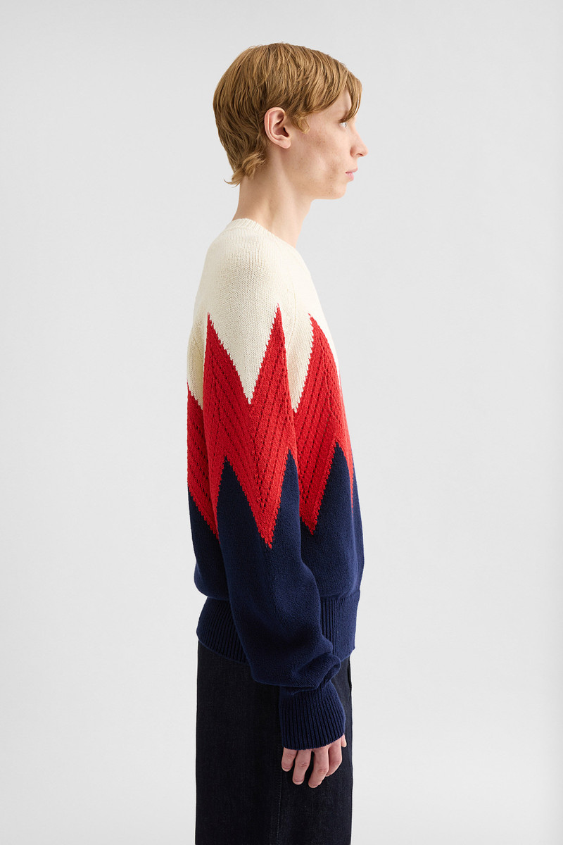 Cotton Pointelle Sweater 3