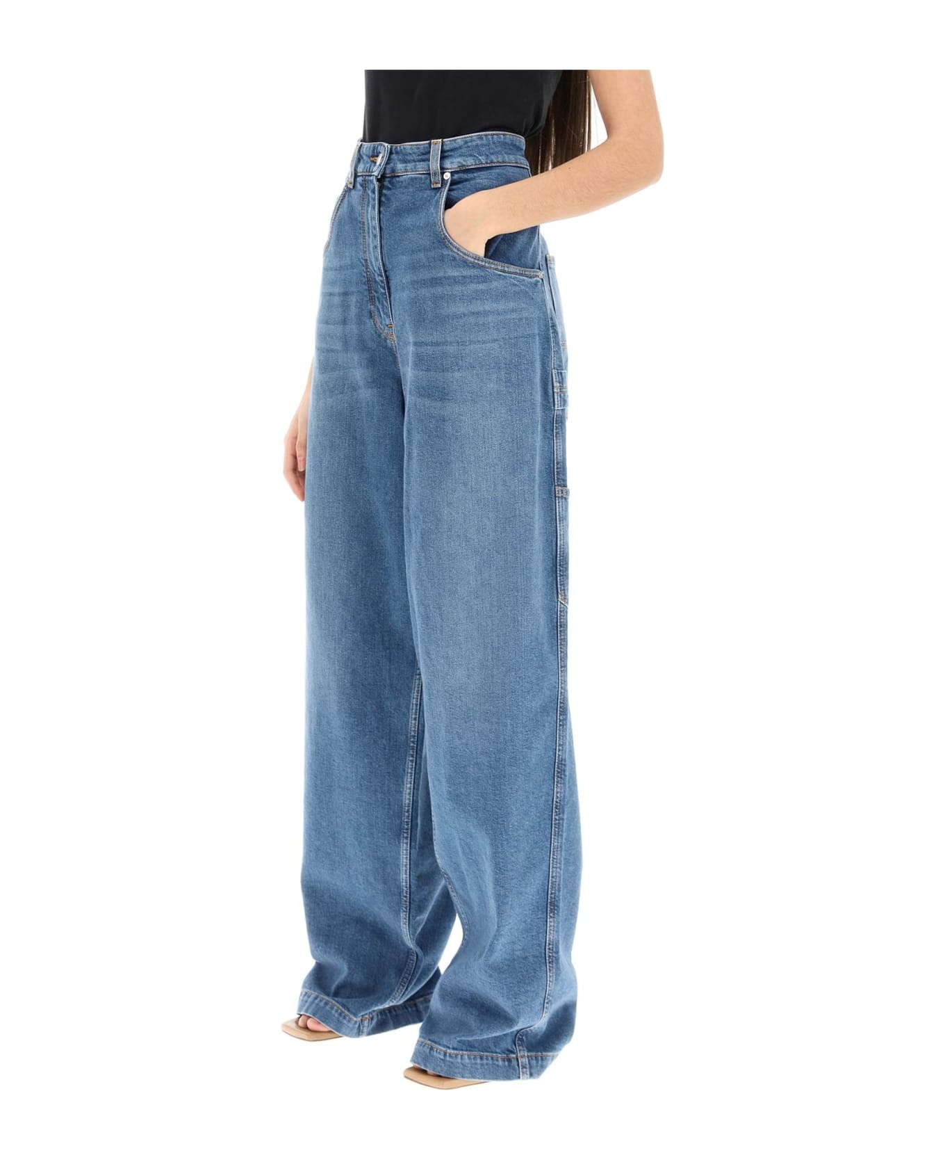 Wide-leg Jeans - 4