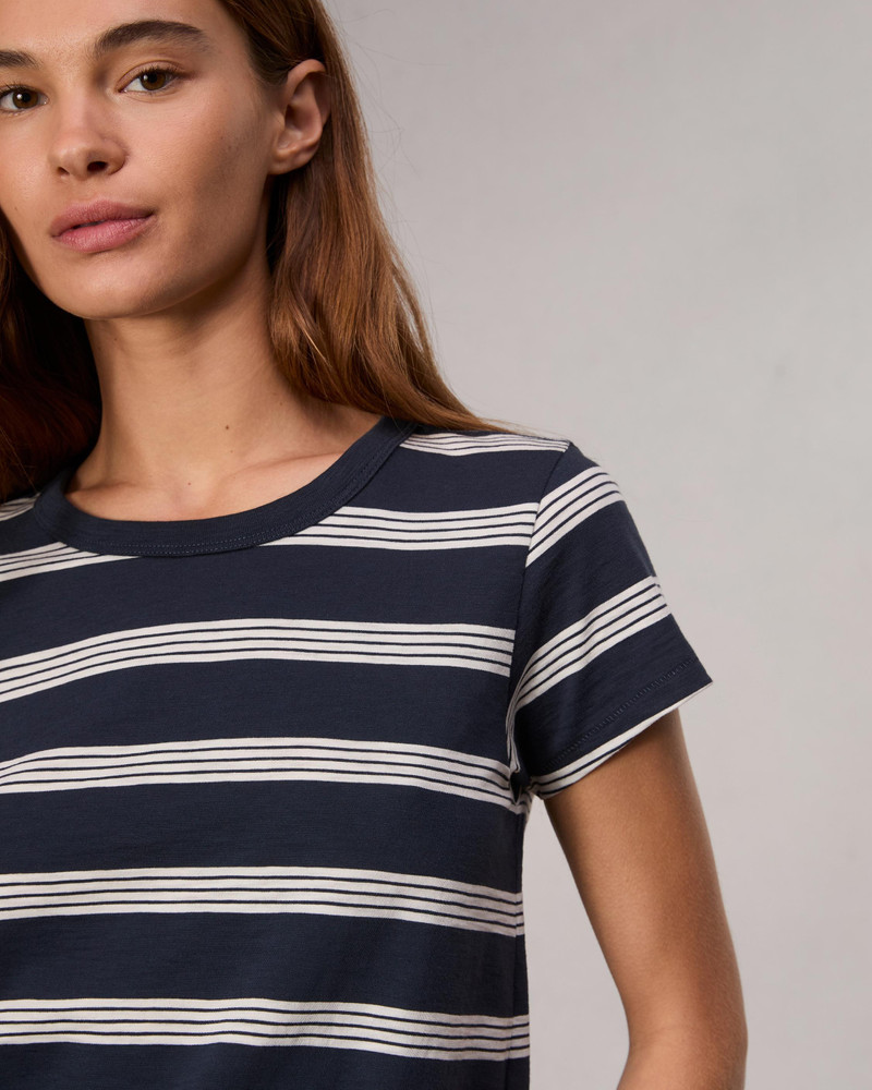 The Slub Striped Tee 6