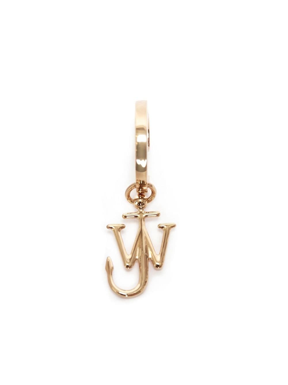 JW-initials anchor logo ear cuff - 1