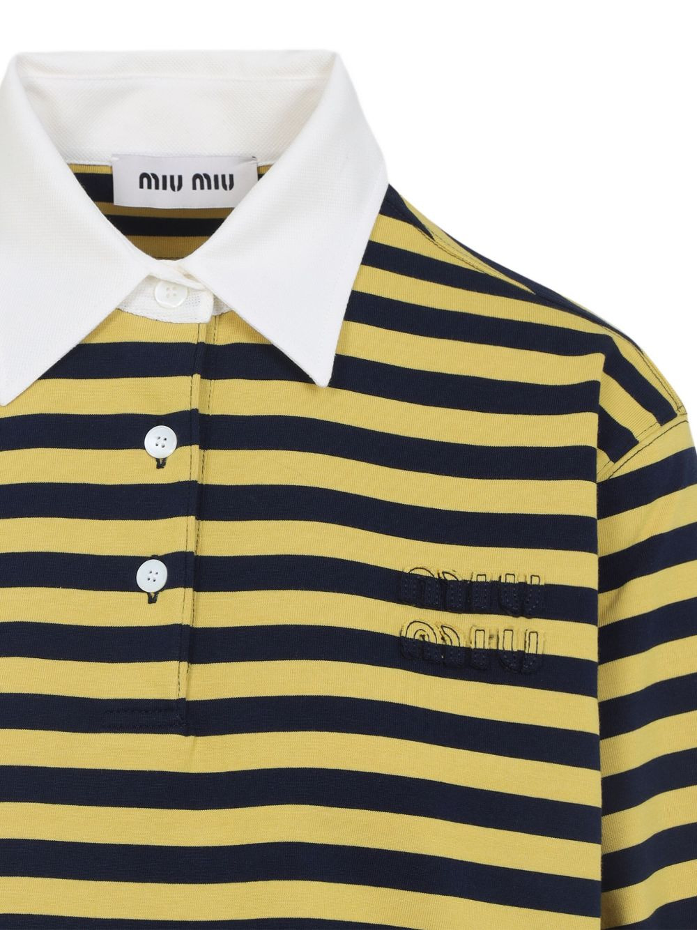 striped polo shirt - 3
