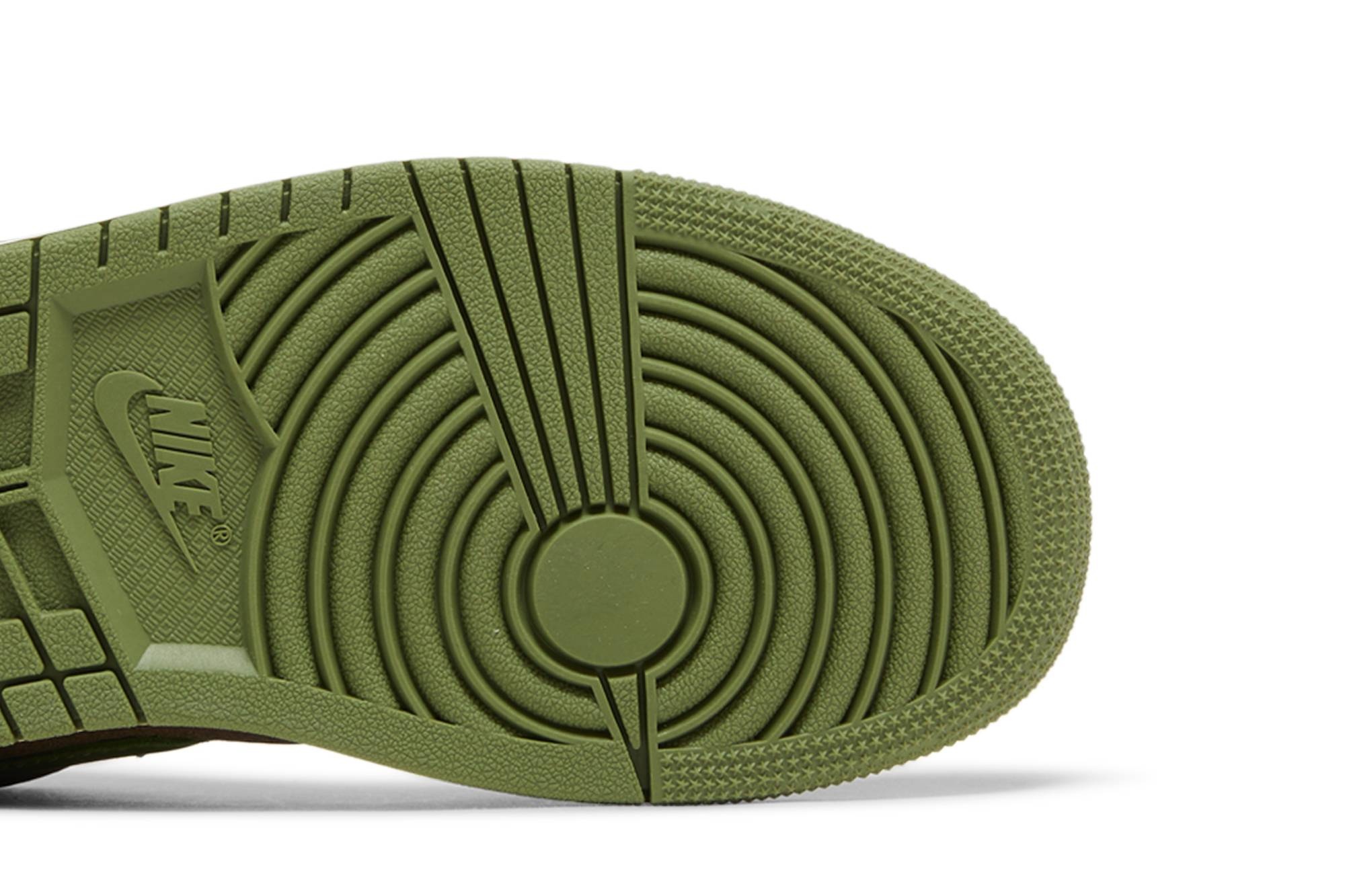 Wmns Air Jordan 1 Low SE 'Olive Brown Kelp' - 5