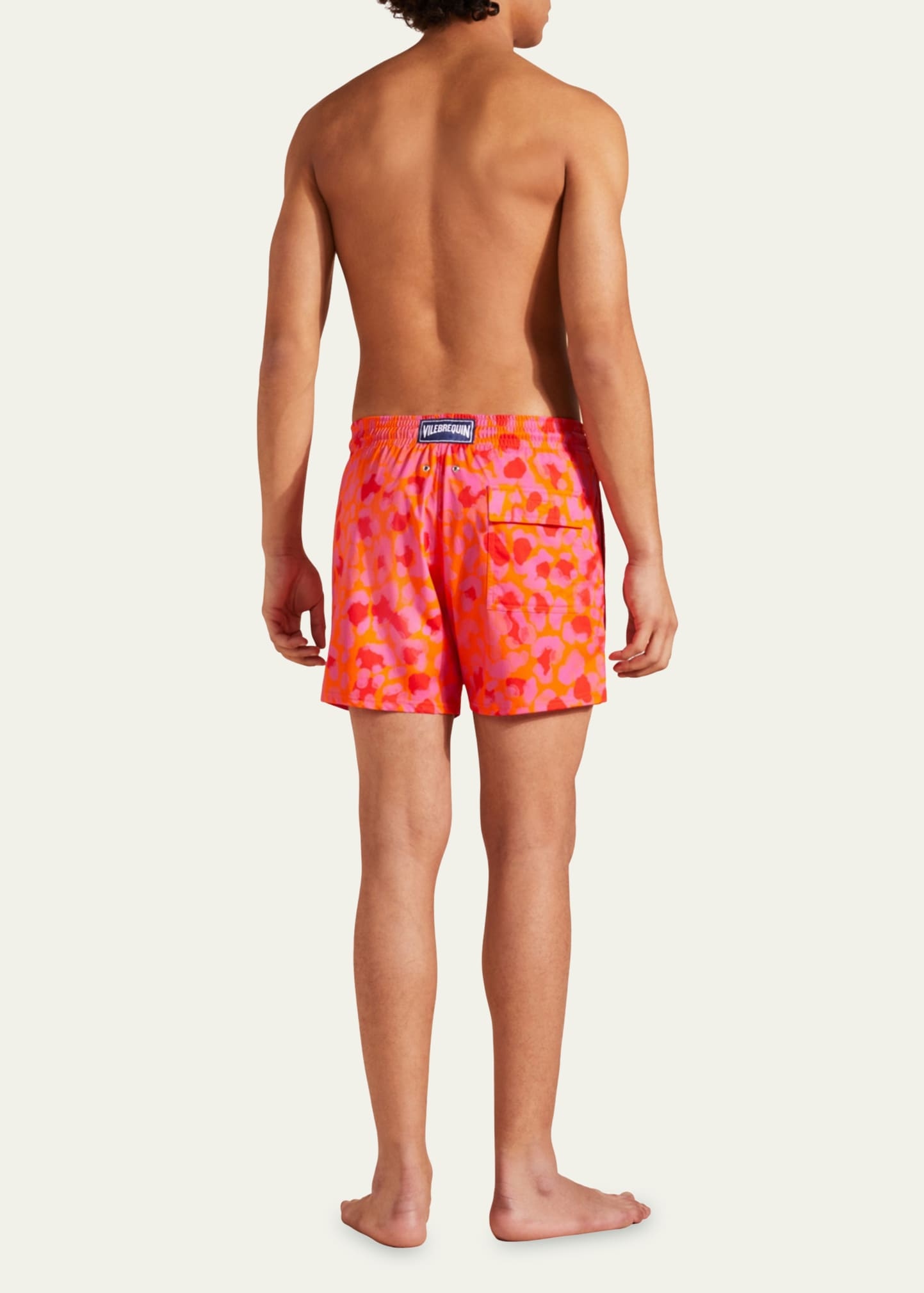 Men's New Leopard Swim Shorts - 3