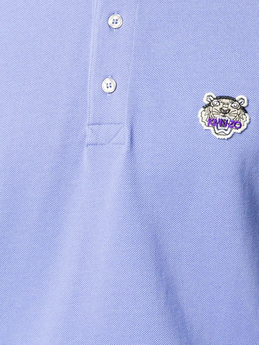 logo patch polo shirt - 5