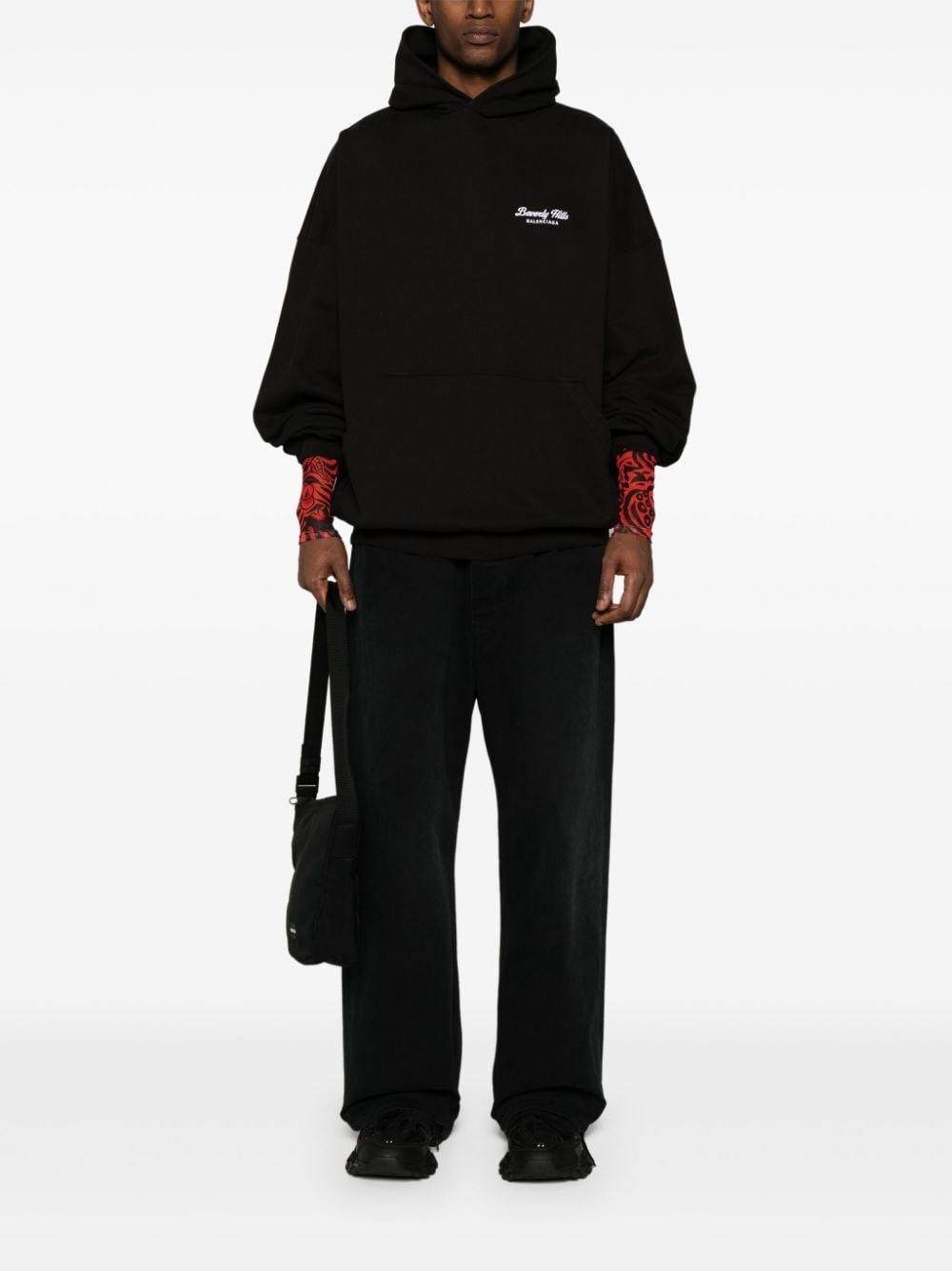 Beverly Hills embroidered hoodie - 3