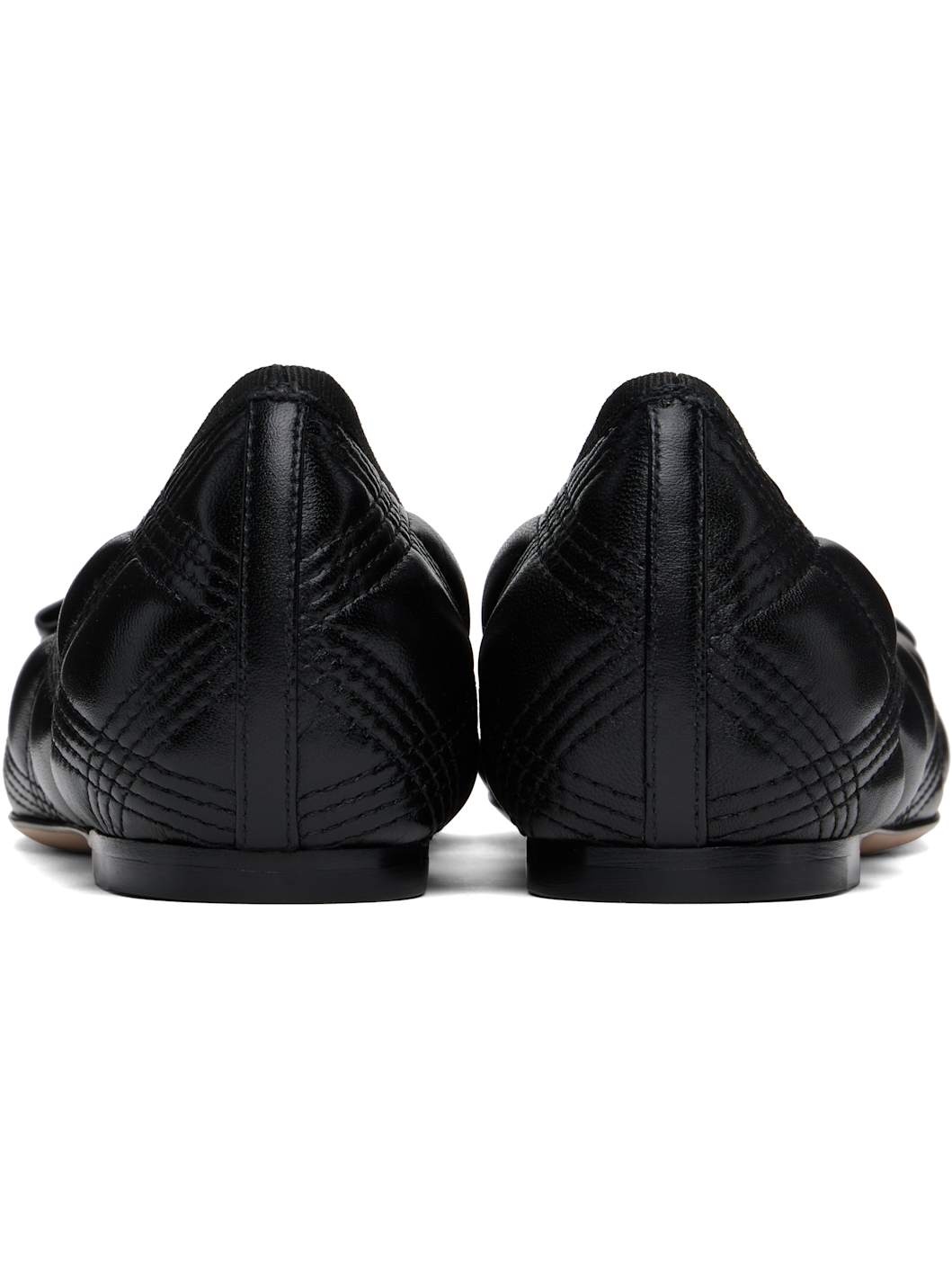 Black Quiltie 67 Ballerina Flats - 2