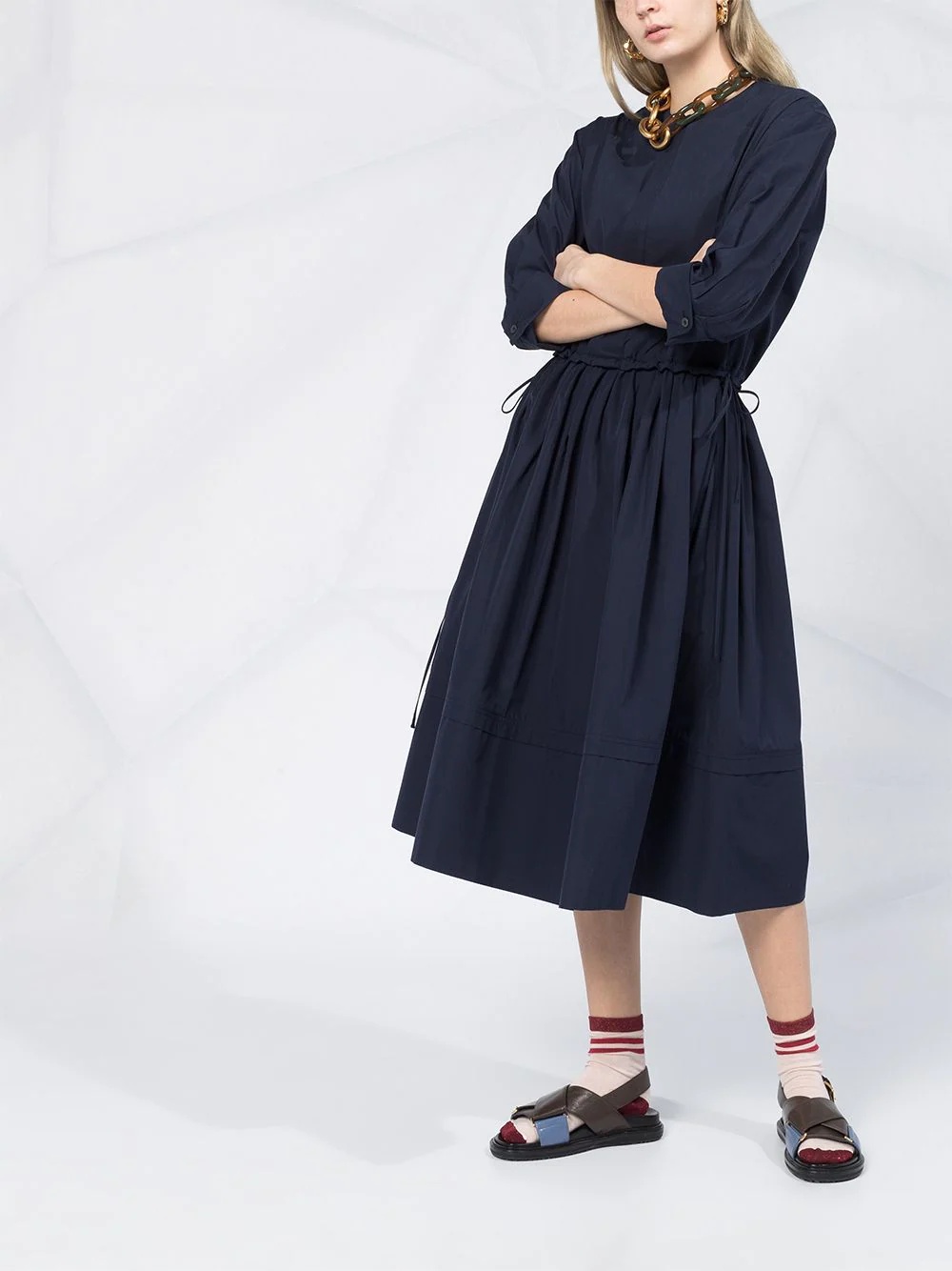 midi shirt dress - 2