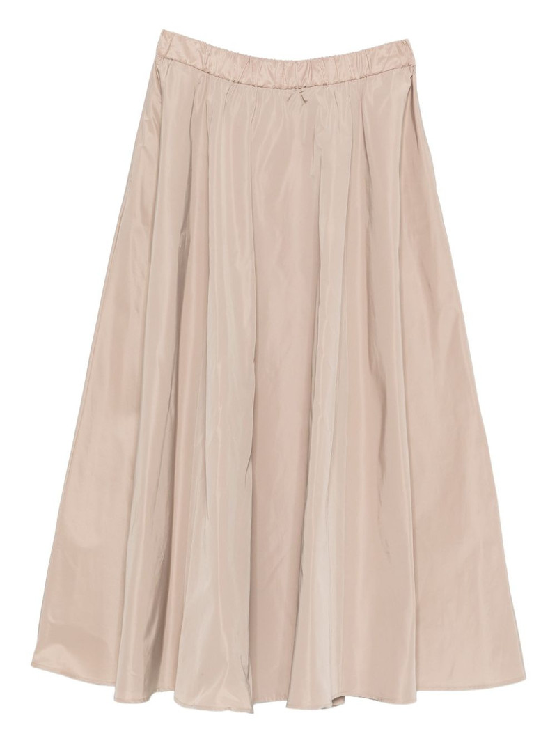 pleated taffeta skirt 1