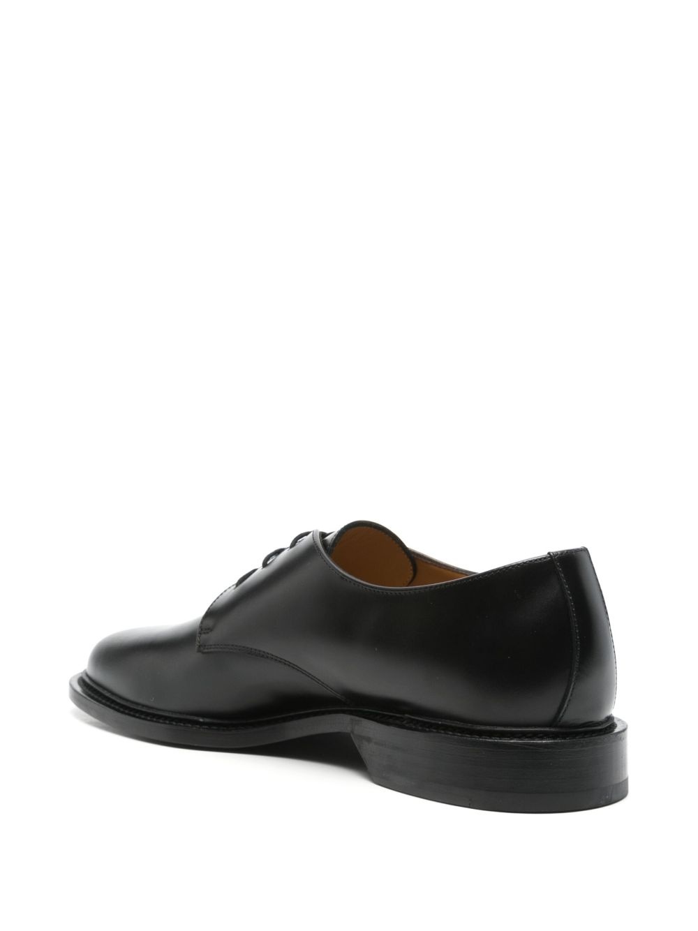 leather derby shoes - 3