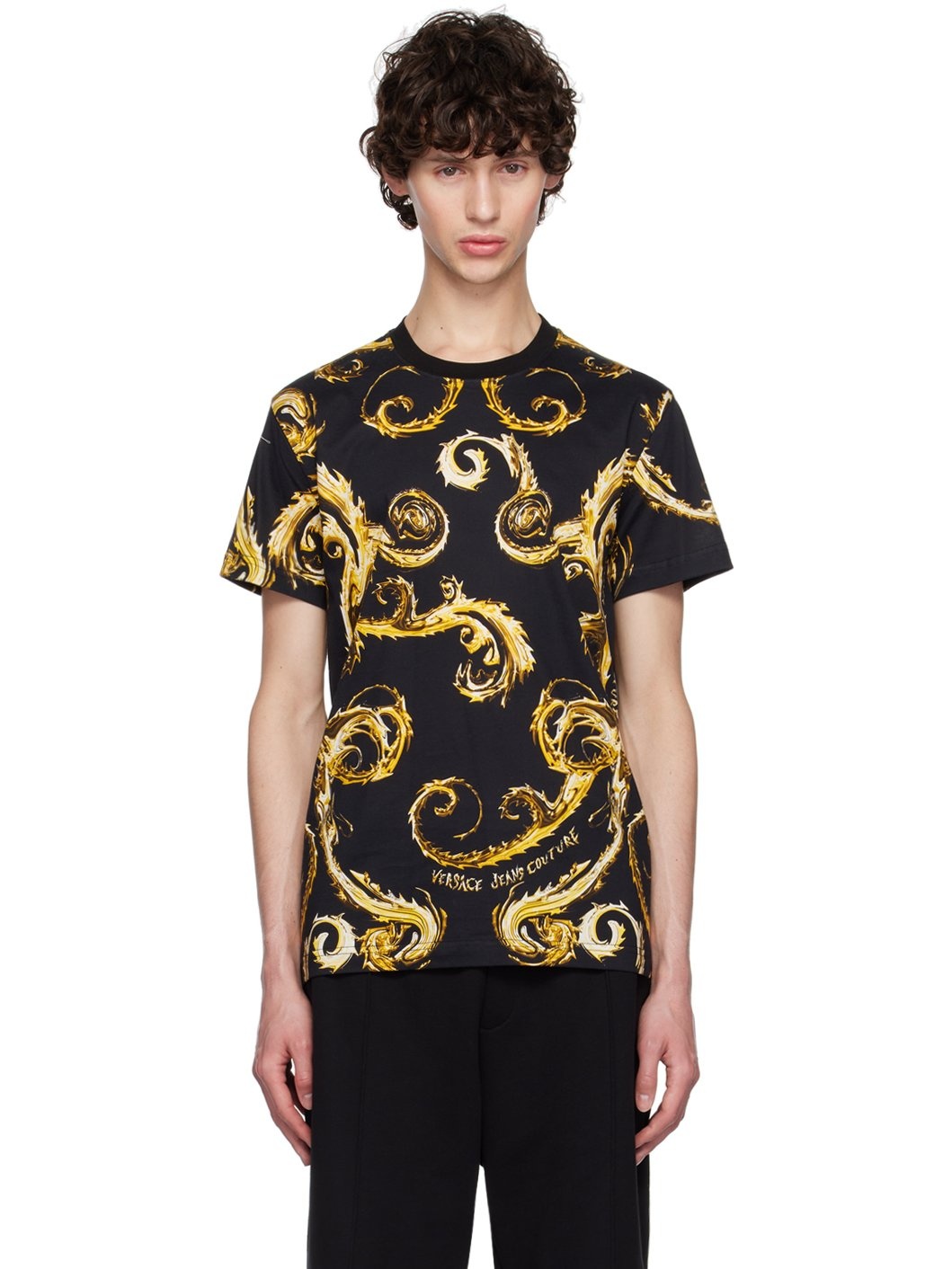 Black Chromo Couture T-Shirt - 1