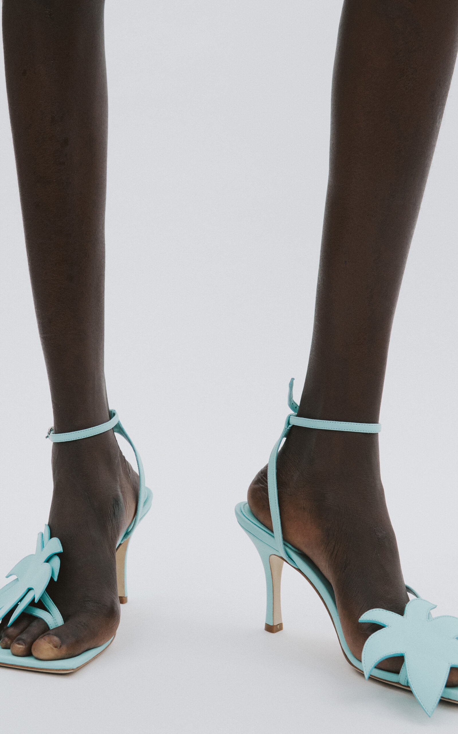 Delta Palma Leather Sandals blue - 5