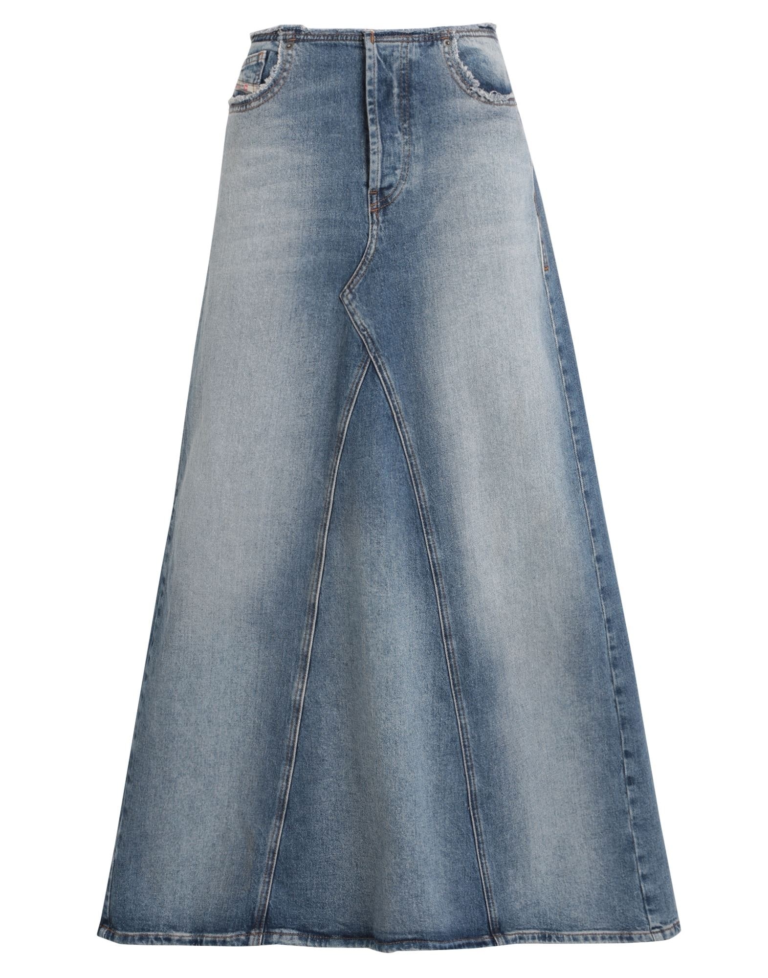 Blue Women's Denim Skirt - 1