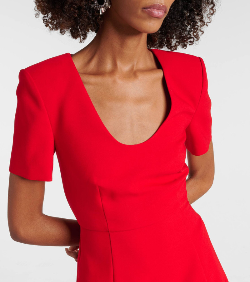 Crêpe midi dress 4