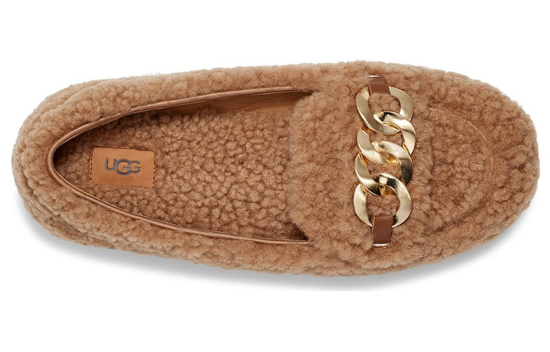 UGG (WMNS) UGG SlipOn Comfortable Loafers 'Brown' 1153515-CHE outlook