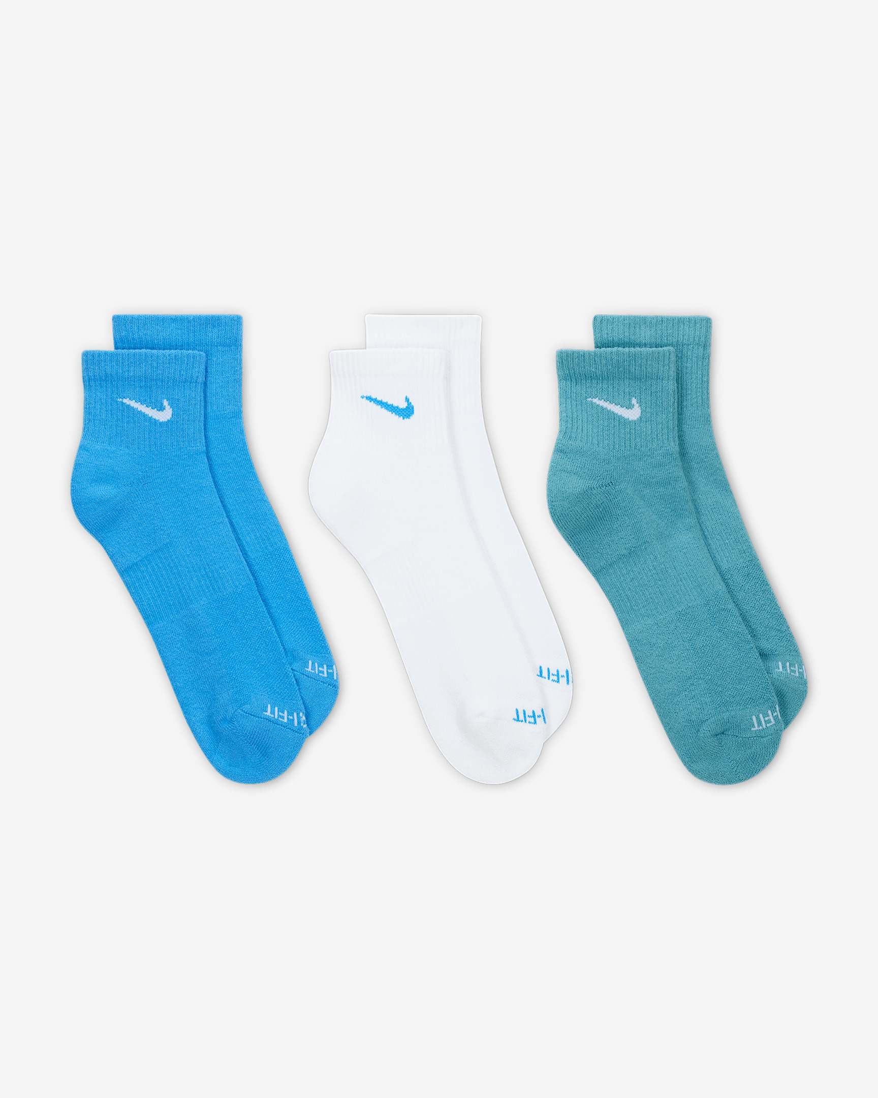 Nike Everyday Plus Cushioned Training Ankle Socks (3 Pairs) - 3