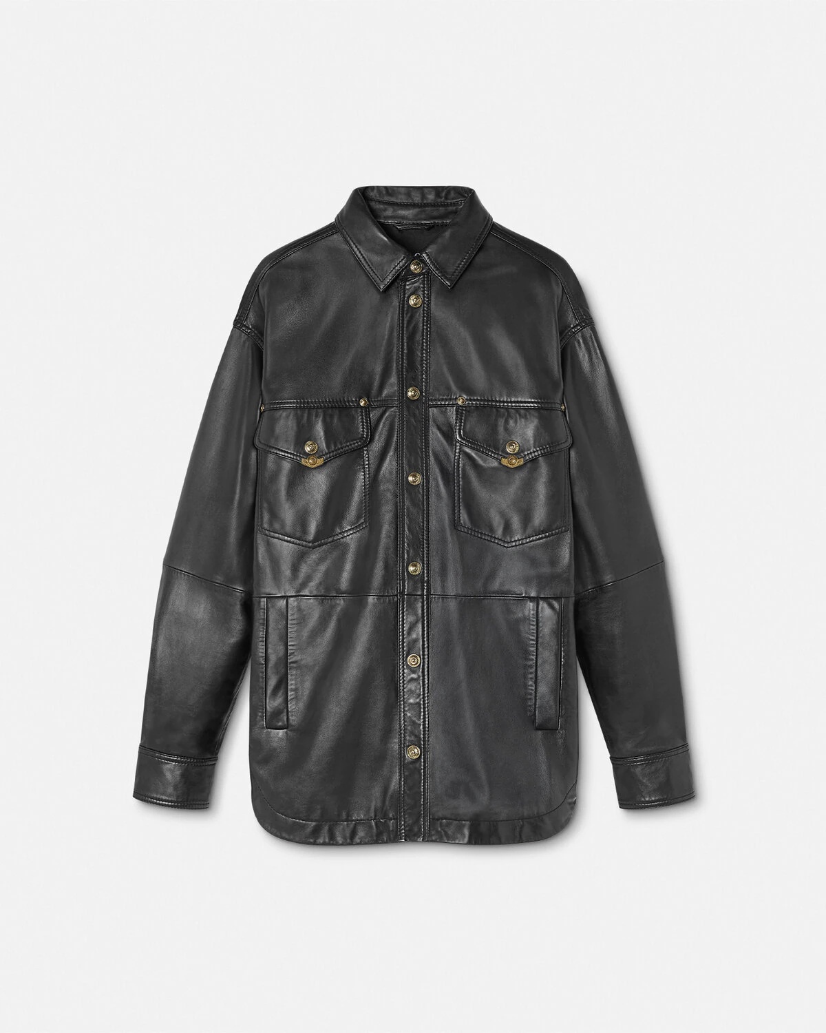 Leather Blouson Jacket - 1